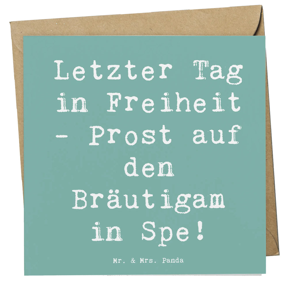 Deluxe Karte Spruch Junggesellenabschied Feier Glückwunschkarte, Karte, Geburtstagskarte, Hochzeitskarte, Hochwertige Grußkarte, Grußkarte, Einladungskarte, Klappkarte, Hochwertige Klappkarte, Hochzeit, Hochzeitsgeschenk, Ehe, Hochzeitsfeier, Trauung, Trauungsgeschenk, Verlobungsfeier, Verlobungsgeschenk, Hochzeitsgeschenkideen, Hochzeitsgeschenke für Brautpaar