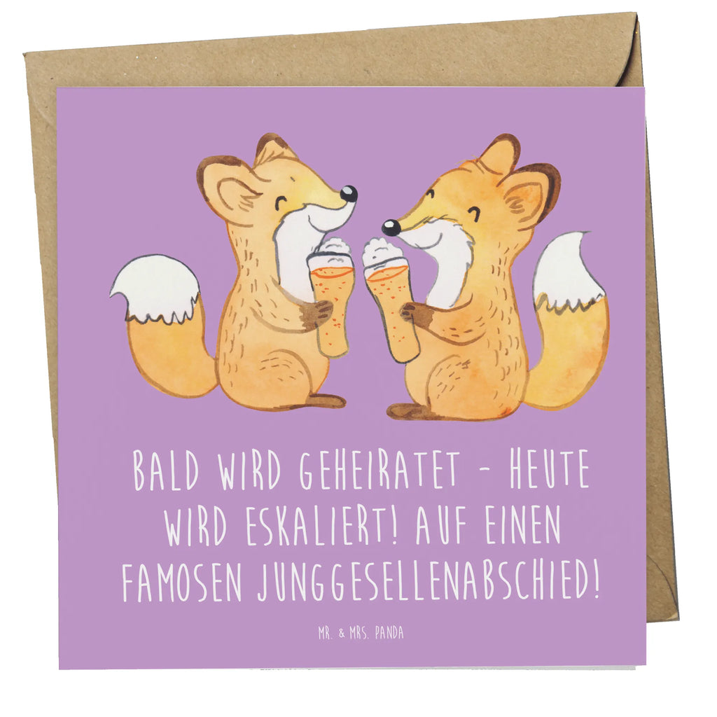 Deluxe Card Bald wird geheiratet - heute wird eskaliert! Auf einen famosen Junggesellenabschied! Karte, Klappkarte, Geburtstagskarte, Grußkarte, Glückwunschkarte, Hochwertige Grußkarte, Einladungskarte, Hochzeitskarte, Hochwertige Klappkarte, Hochzeit, Hochzeitsgeschenk, Ehe, Hochzeitsfeier, Trauung, Trauungsgeschenk, Verlobungsfeier, Verlobungsgeschenk, Hochzeitsgeschenkideen, Hochzeitsgeschenke für Brautpaar
