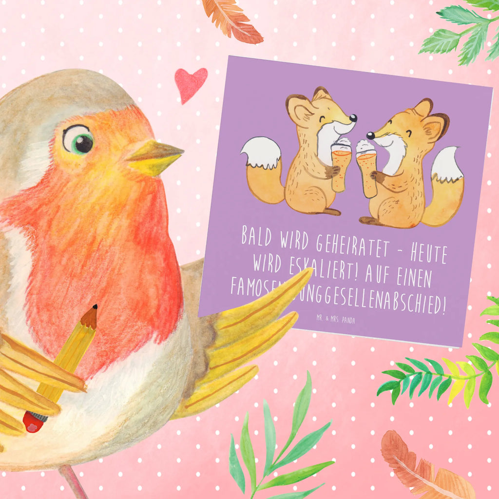 Deluxe Card Bald wird geheiratet - heute wird eskaliert! Auf einen famosen Junggesellenabschied! Karte, Klappkarte, Geburtstagskarte, Grußkarte, Glückwunschkarte, Hochwertige Grußkarte, Einladungskarte, Hochzeitskarte, Hochwertige Klappkarte, Hochzeit, Hochzeitsgeschenk, Ehe, Hochzeitsfeier, Trauung, Trauungsgeschenk, Verlobungsfeier, Verlobungsgeschenk, Hochzeitsgeschenkideen, Hochzeitsgeschenke für Brautpaar