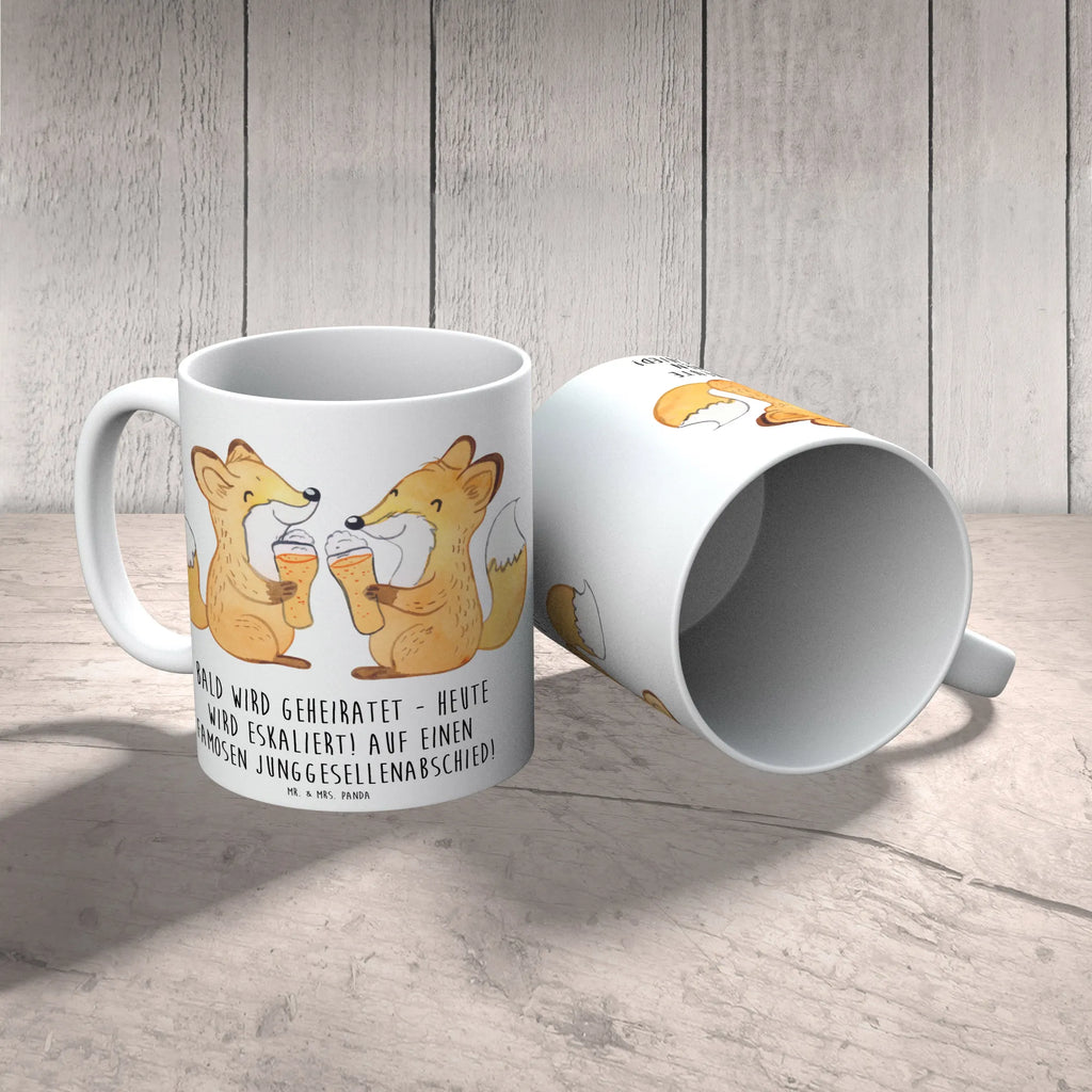Tasse Junggesellenabschied Eskalation Geschenktasse, Teetasse, Keramiktasse, Tasse mit Zitaten, Kaffeetasse, Tasse, Bürotasse, Porzellantasse, Tasse mit Motiven, Hochzeit, Hochzeitsgeschenk, Ehe, Hochzeitsfeier, Trauung, Trauungsgeschenk, Hochzeitskarte, Verlobungsfeier, Verlobungsgeschenk, Hochzeitsgeschenkideen, Hochzeitsgeschenke für Brautpaar