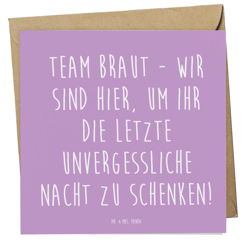 Deluxe Card Team Braut - Wir sind hier, um ihr die letzte unvergessliche Nacht zu schenken! Hochzeitskarte, Einladungskarte, Karte, Geburtstagskarte, Grußkarte, Klappkarte, Hochwertige Klappkarte, Hochwertige Grußkarte, Glückwunschkarte, Hochzeit, Hochzeitsgeschenk, Ehe, Hochzeitsfeier, Trauung, Trauungsgeschenk, Verlobungsfeier, Verlobungsgeschenk, Hochzeitsgeschenkideen, Hochzeitsgeschenke für Brautpaar