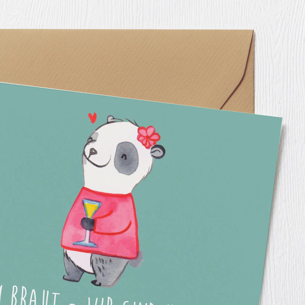 Deluxe Card Team Braut - Wir sind hier, um ihr die letzte unvergessliche Nacht zu schenken! Hochzeitskarte, Einladungskarte, Karte, Geburtstagskarte, Grußkarte, Klappkarte, Hochwertige Klappkarte, Hochwertige Grußkarte, Glückwunschkarte, Hochzeit, Hochzeitsgeschenk, Ehe, Hochzeitsfeier, Trauung, Trauungsgeschenk, Verlobungsfeier, Verlobungsgeschenk, Hochzeitsgeschenkideen, Hochzeitsgeschenke für Brautpaar