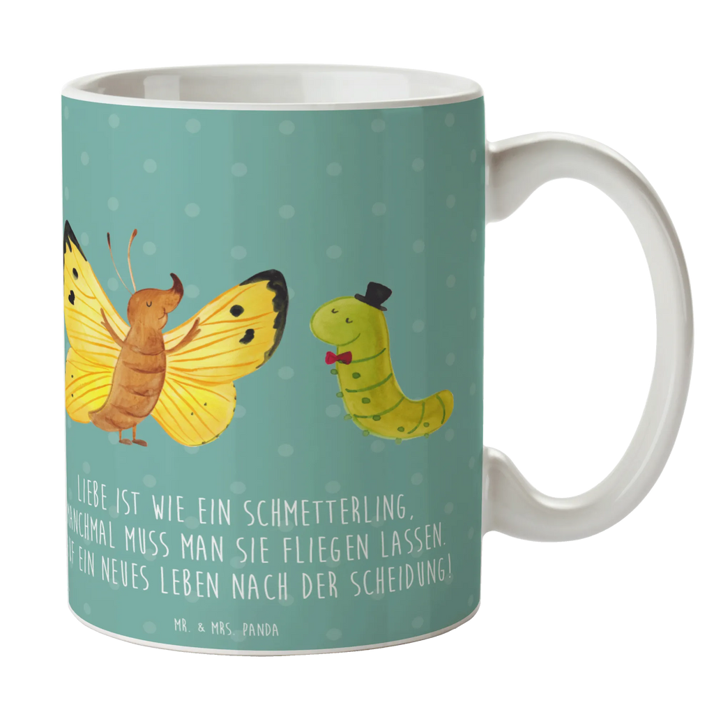Mug Liebe ist wie ein Schmetterling, manchmal muss man sie fliegen lassen. Auf ein neues Leben nach der Scheidung! Geschenktasse, Keramiktasse, Kaffeetasse, Tasse mit Zitaten, Bürotasse, Tasse, Teetasse, Porzellantasse, Tasse mit Motiven, Hochzeit, Hochzeitsgeschenk, Ehe, Hochzeitsfeier, Trauung, Trauungsgeschenk, Hochzeitskarte, Verlobungsfeier, Verlobungsgeschenk, Hochzeitsgeschenkideen, Hochzeitsgeschenke für Brautpaar