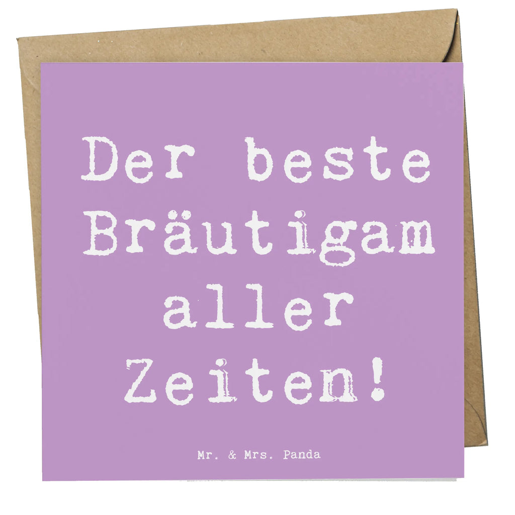 Deluxe Card Saying Der beste Bräutigam aller Zeiten! Karte, Hochzeitskarte, Glückwunschkarte, Geburtstagskarte, Einladungskarte, Hochwertige Grußkarte, Grußkarte, Klappkarte, Hochwertige Klappkarte, Hochzeit, Hochzeitsgeschenk, Ehe, Hochzeitsfeier, Trauung, Trauungsgeschenk, Verlobungsfeier, Verlobungsgeschenk, Hochzeitsgeschenkideen, Hochzeitsgeschenke für Brautpaar