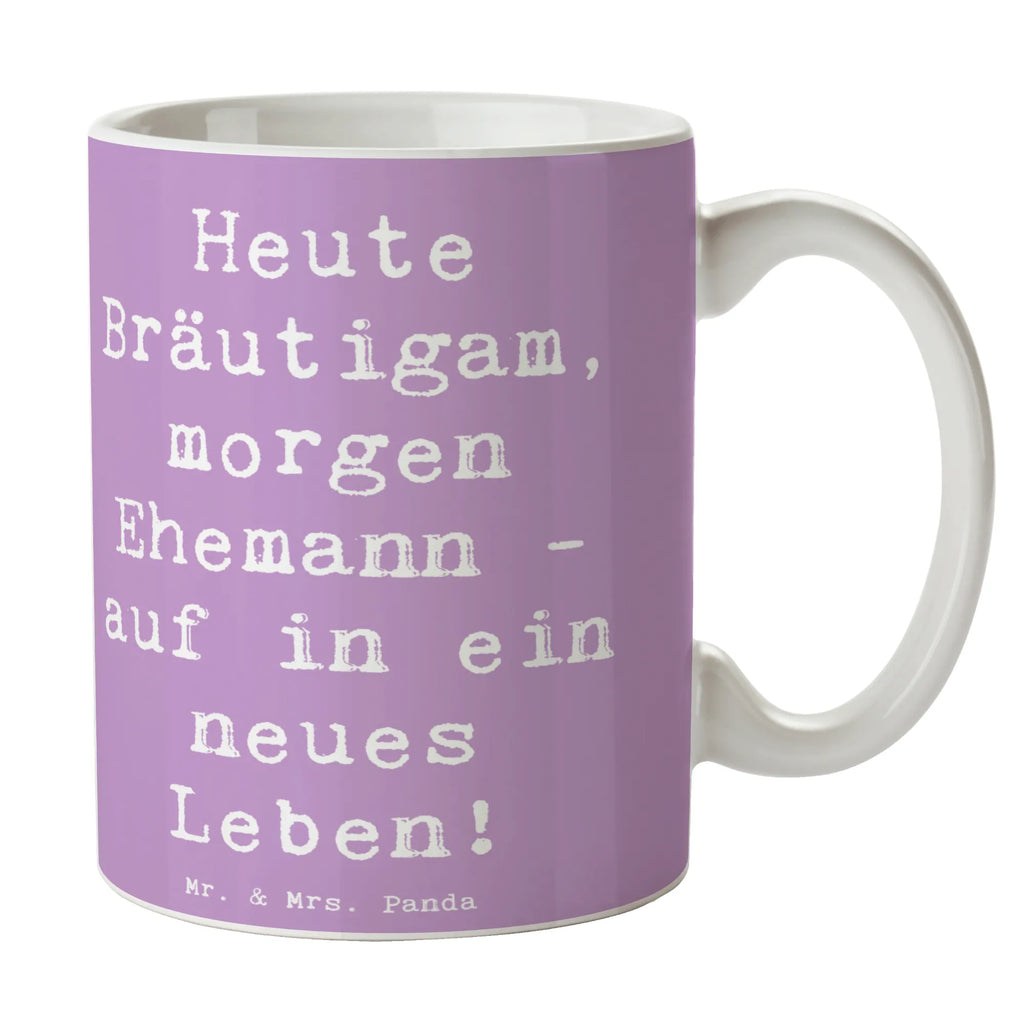 Mug Saying Heute Bräutigam, morgen Ehemann - auf in ein neues Leben! Keramiktasse, Tasse, Geschenktasse, Bürotasse, Tasse mit Motiven, Kaffeetasse, Tasse mit Zitaten, Porzellantasse, Teetasse, Hochzeit, Hochzeitsgeschenk, Ehe, Hochzeitsfeier, Trauung, Trauungsgeschenk, Hochzeitskarte, Verlobungsfeier, Verlobungsgeschenk, Hochzeitsgeschenkideen, Hochzeitsgeschenke für Brautpaar