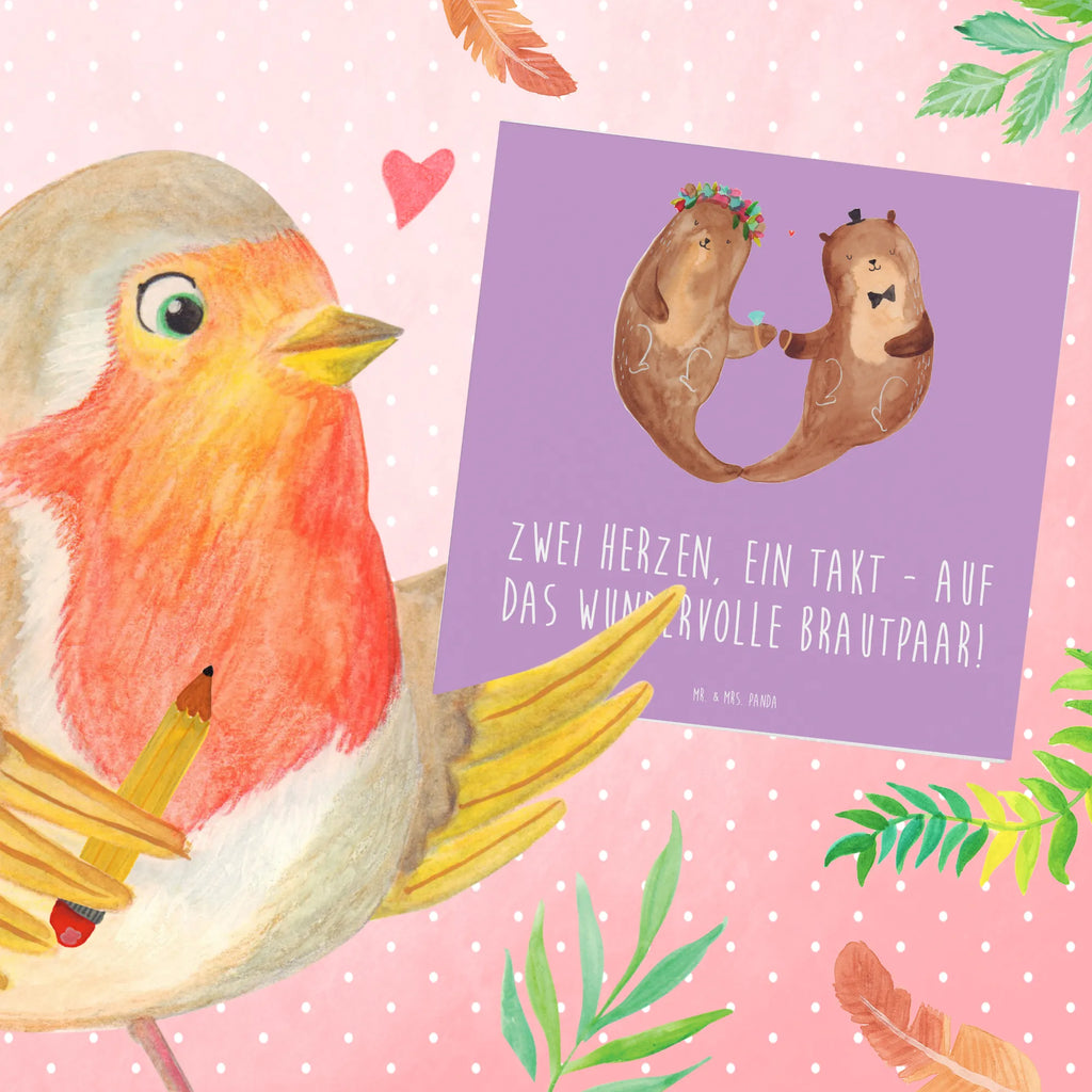 Deluxe Card Zwei Herzen, ein Takt - auf das wundervolle Brautpaar! Grußkarte, Klappkarte, Hochzeitskarte, Geburtstagskarte, Hochwertige Klappkarte, Hochwertige Grußkarte, Karte, Einladungskarte, Glückwunschkarte, Hochzeit, Hochzeitsgeschenk, Ehe, Hochzeitsfeier, Trauung, Trauungsgeschenk, Verlobungsfeier, Verlobungsgeschenk, Hochzeitsgeschenkideen, Hochzeitsgeschenke für Brautpaar