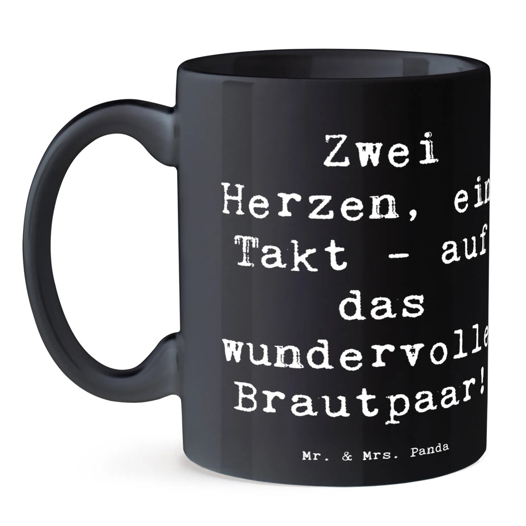 Mug Saying Zwei Herzen, ein Takt - auf das wundervolle Brautpaar! haferl, Motivtasse, Kaffeetasse, Bedruckte Tasse, Kaffeepott, statement tasse, tasse für büro, Keramikbecher, hochwertige tasse, Teepott, Tasse mit Spruch, Bürotasse, Kaffeebecher, Dekotasse, Mug, Tasse, kaffeetasse keramik, tasse für kaffee, Coffee Mug, kaffeetasse bedruckt, heißgetränkebecher, milchkaffeetasse, Trinktasse, Trinkbecher, Tasse mit Motiv, Designtasse, Bürobecher, Teebecher, design tasse, Geschenktasse, Pott, Keramiktasse, kaffeebecher bedruckt, Teetasse, Becher, Henkeltasse, Frühstücksbecher, Sprüchetasse, Kakaotasse, schöne tasse, kaffeebecher keramik, Henkelbecher, Frühstückstasse, Hochzeitsgeschenk, Hochzeit, Trauungsgeschenk, Hochzeitsgeschenke für Brautpaar, Hochzeitsgeschenkideen, Hochzeitsfeier, Verlobungsfeier, Hochzeitskarte, Verlobungsgeschenk, Trauung, Ehe