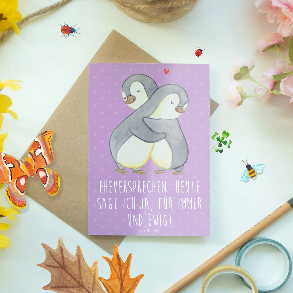 Greetings card Eheversprechen: Heute sage ich Ja, für immer und ewig! Klappkarte, Ansichtskarten, Einladungskarte, Karte, Geburtstagskarte, Glückwunschkarte, Grußkarte, Hochzeitskarte, Hochzeit, Hochzeitsgeschenk, Ehe, Hochzeitsfeier, Trauung, Trauungsgeschenk, Verlobungsfeier, Verlobungsgeschenk, Hochzeitsgeschenkideen, Hochzeitsgeschenke für Brautpaar