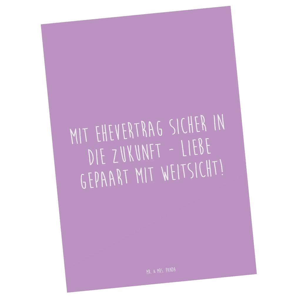 Postcard Mit Ehevertrag sicher in die Zukunft - Liebe gepaart mit Weitsicht! Karte, Einladungskarten Geburtstag, Einladung, Einladungskarte, Ansichtskarte, Dankeskarte, Geschenkkarte, Geburtstagskarte, Einladung Geburtstag, Grußkarte, Postkarte, Ansichtskarten, Hochzeit, Hochzeitsgeschenk, Ehe, Hochzeitsfeier, Trauung, Trauungsgeschenk, Hochzeitskarte, Verlobungsfeier, Verlobungsgeschenk, Hochzeitsgeschenkideen, Hochzeitsgeschenke für Brautpaar