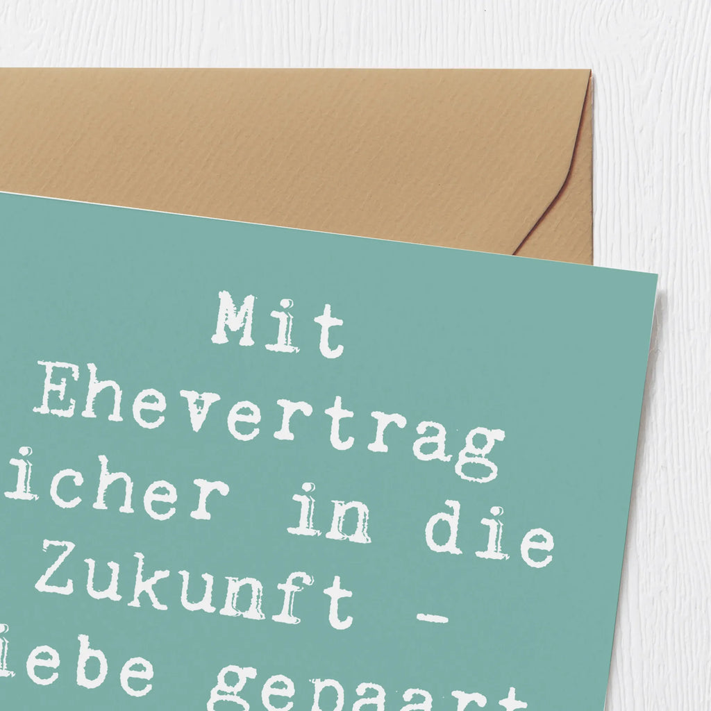 Deluxe Karte Spruch Ehevertrag Zukunft Hochzeitskarte, Klappkarte, Karte, Grußkarte, Hochwertige Grußkarte, Geburtstagskarte, Glückwunschkarte, Hochwertige Klappkarte, Einladungskarte, Hochzeit, Hochzeitsgeschenk, Ehe, Hochzeitsfeier, Trauung, Trauungsgeschenk, Verlobungsfeier, Verlobungsgeschenk, Hochzeitsgeschenkideen, Hochzeitsgeschenke für Brautpaar