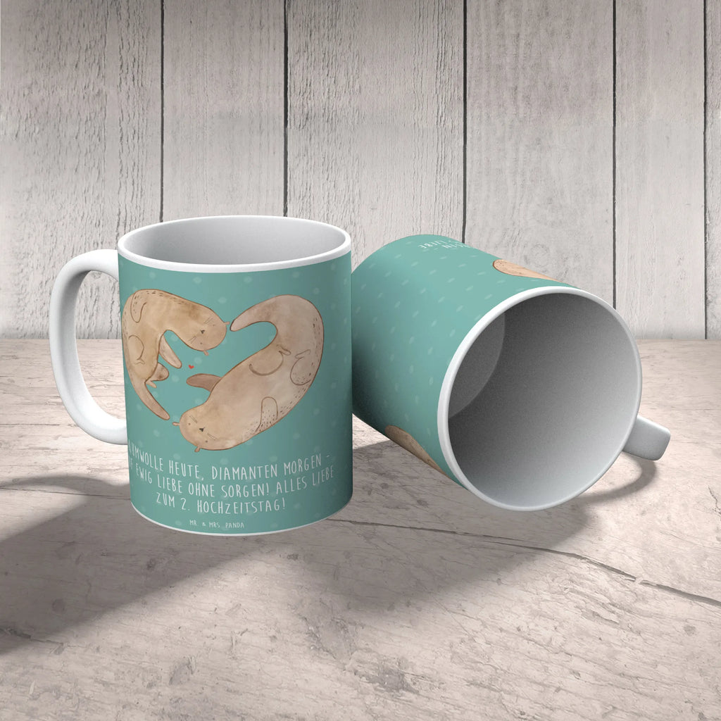 Tasse 2. Hochzeitstag Baumwollhochzeit Kaffeetasse, Keramiktasse, Bürotasse, Tasse mit Motiven, Tasse, Tasse mit Zitaten, Teetasse, Porzellantasse, Geschenktasse, Hochzeit, Hochzeitsgeschenk, Ehe, Hochzeitsfeier, Trauung, Trauungsgeschenk, Hochzeitskarte, Verlobungsfeier, Verlobungsgeschenk, Hochzeitsgeschenkideen, Hochzeitsgeschenke für Brautpaar