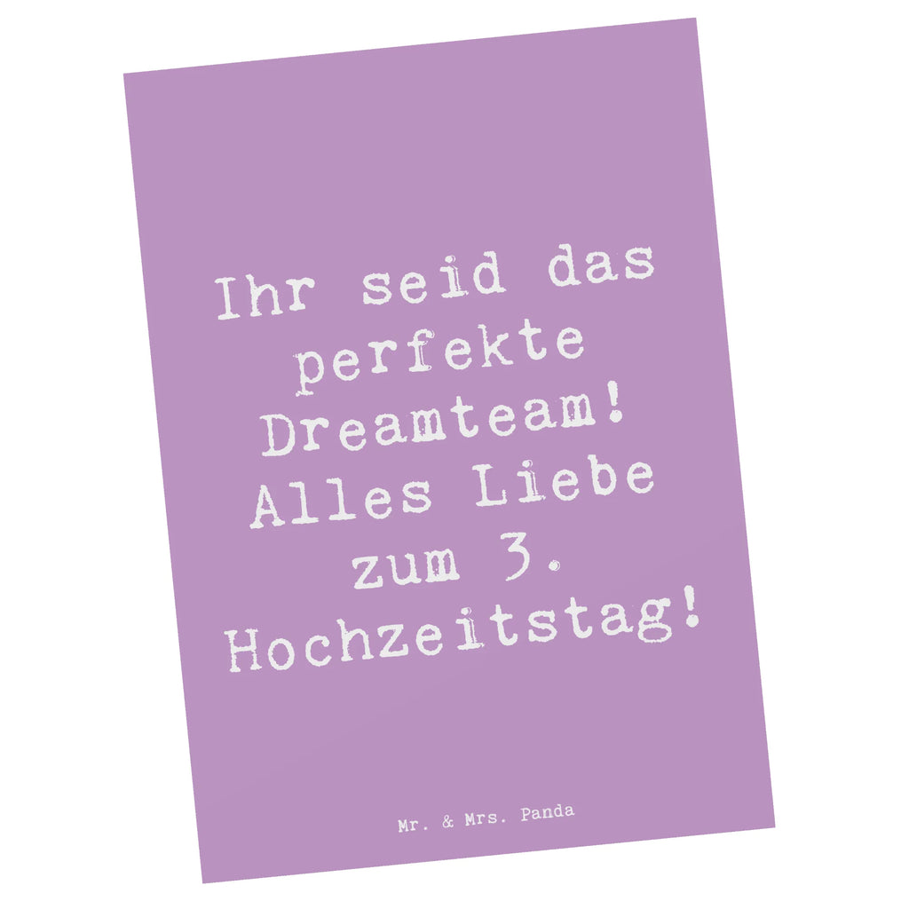 Postkarte Spruch 3. Hochzeitstag Lederhochzeit Dreamteam Karte, Einladungskarte, Geburtstagskarte, Geschenkkarte, Grußkarte, Einladung Geburtstag, Postkarte, Dankeskarte, Einladung, Ansichtskarte, Ansichtskarten, Einladungskarten Geburtstag, Hochzeit, Hochzeitsgeschenk, Ehe, Hochzeitsfeier, Trauung, Trauungsgeschenk, Hochzeitskarte, Verlobungsfeier, Verlobungsgeschenk, Hochzeitsgeschenkideen, Hochzeitsgeschenke für Brautpaar