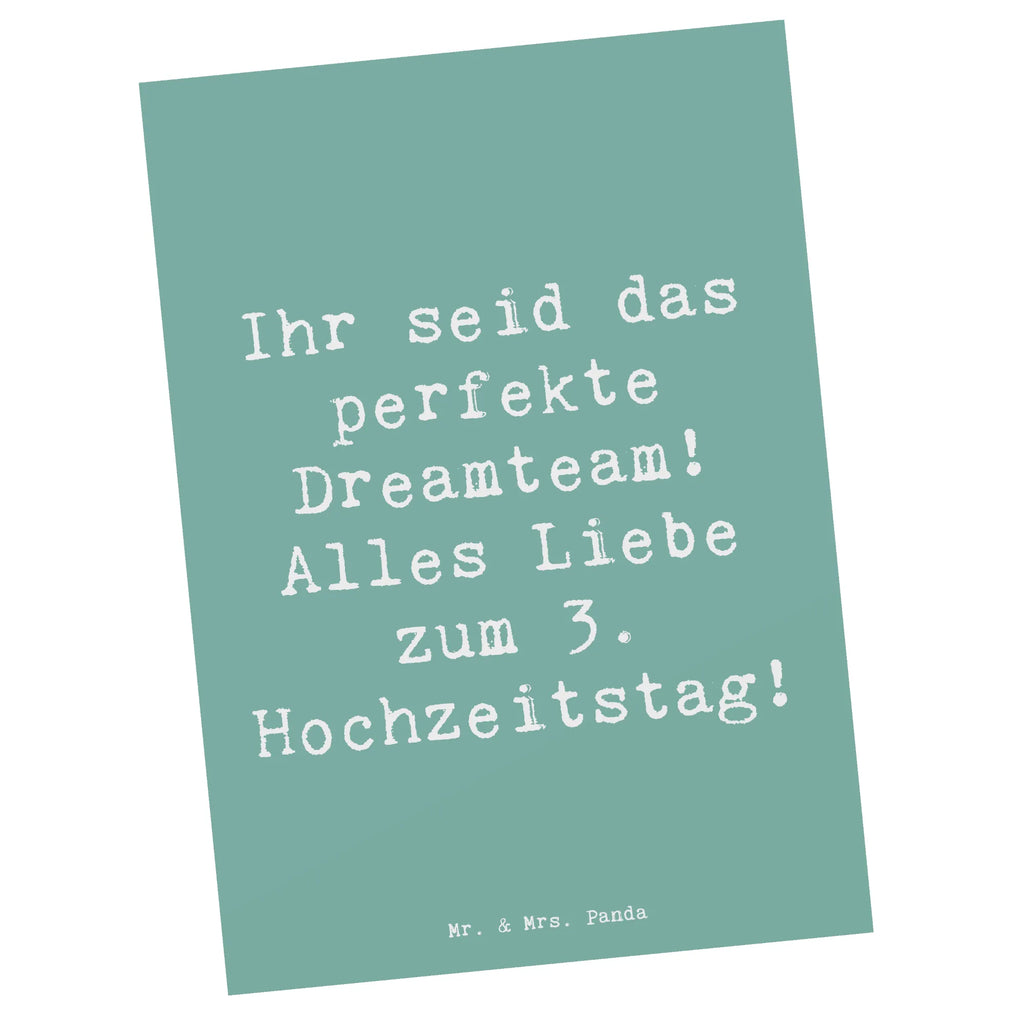Postkarte Spruch 3. Hochzeitstag Lederhochzeit Dreamteam Karte, Einladungskarte, Geburtstagskarte, Geschenkkarte, Grußkarte, Einladung Geburtstag, Postkarte, Dankeskarte, Einladung, Ansichtskarte, Ansichtskarten, Einladungskarten Geburtstag, Hochzeit, Hochzeitsgeschenk, Ehe, Hochzeitsfeier, Trauung, Trauungsgeschenk, Hochzeitskarte, Verlobungsfeier, Verlobungsgeschenk, Hochzeitsgeschenkideen, Hochzeitsgeschenke für Brautpaar