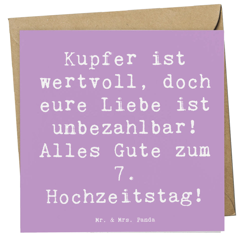 Deluxe Karte Spruch 7. Hochzeitstag Kupferhochzeit Hochwertige Klappkarte, Hochzeitskarte, Einladungskarte, Grußkarte, Klappkarte, Geburtstagskarte, Karte, Glückwunschkarte, Hochwertige Grußkarte, Hochzeit, Hochzeitsgeschenk, Ehe, Hochzeitsfeier, Trauung, Trauungsgeschenk, Verlobungsfeier, Verlobungsgeschenk, Hochzeitsgeschenkideen, Hochzeitsgeschenke für Brautpaar