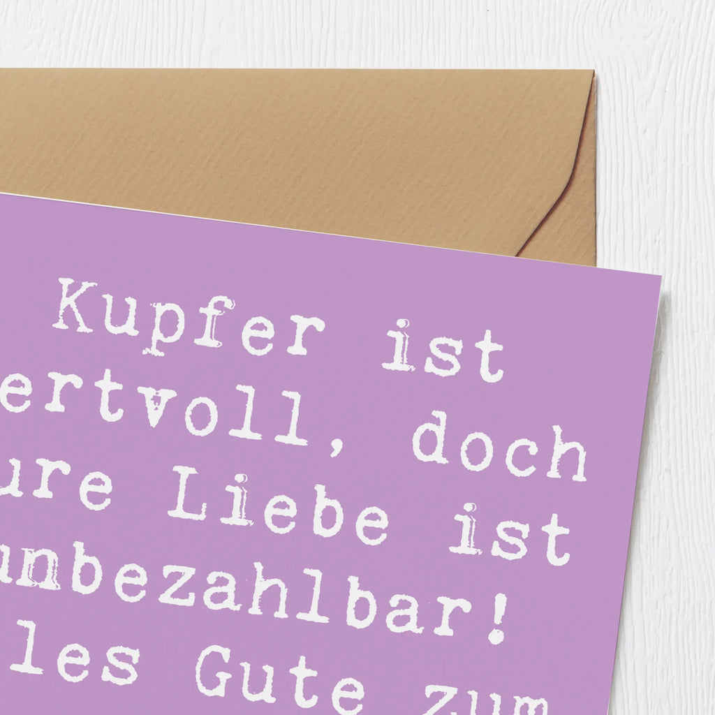 Deluxe Karte Spruch 7. Hochzeitstag Kupferhochzeit Hochwertige Klappkarte, Hochzeitskarte, Einladungskarte, Grußkarte, Klappkarte, Geburtstagskarte, Karte, Glückwunschkarte, Hochwertige Grußkarte, Hochzeit, Hochzeitsgeschenk, Ehe, Hochzeitsfeier, Trauung, Trauungsgeschenk, Verlobungsfeier, Verlobungsgeschenk, Hochzeitsgeschenkideen, Hochzeitsgeschenke für Brautpaar