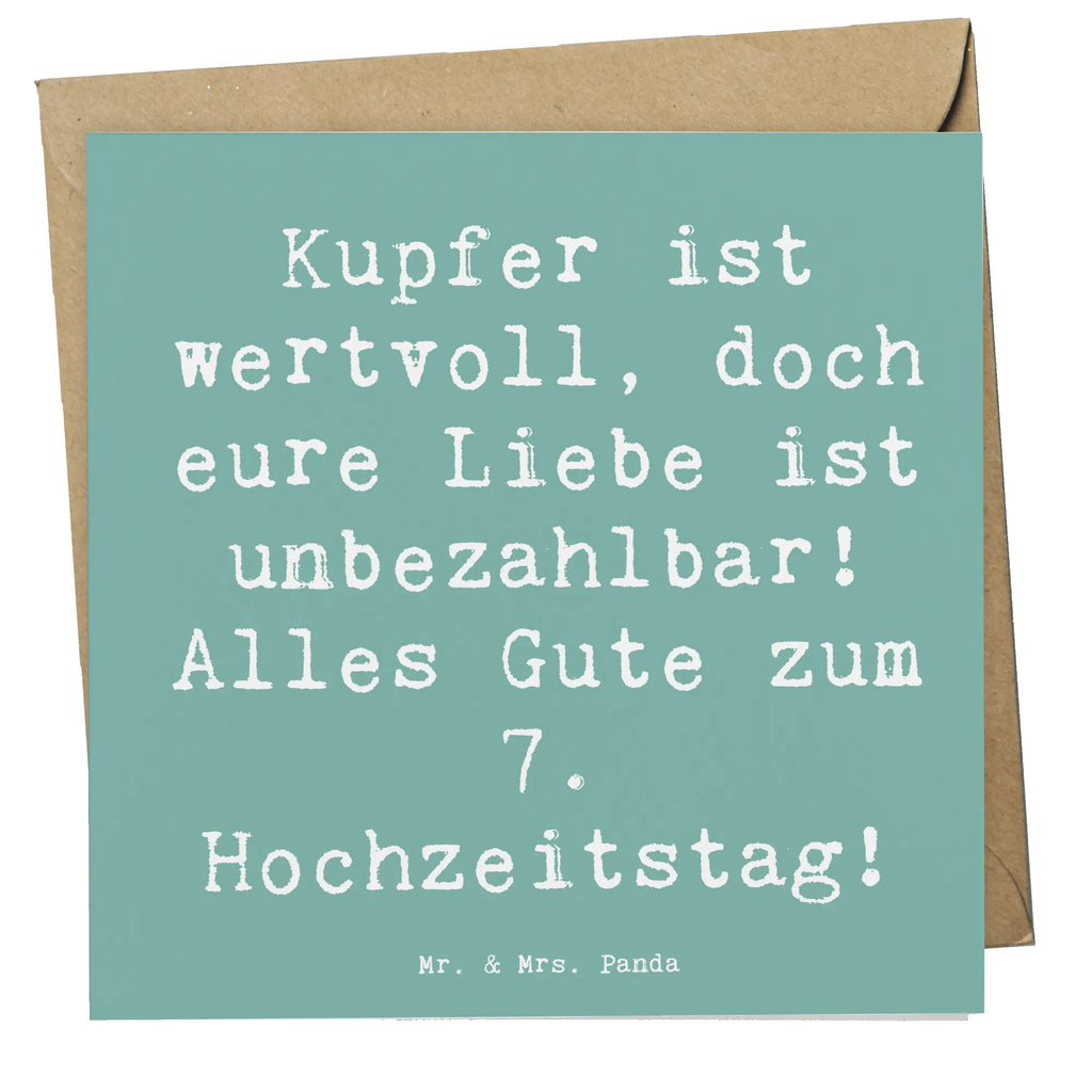 Deluxe Karte Spruch 7. Hochzeitstag Kupferhochzeit Hochwertige Klappkarte, Hochzeitskarte, Einladungskarte, Grußkarte, Klappkarte, Geburtstagskarte, Karte, Glückwunschkarte, Hochwertige Grußkarte, Hochzeit, Hochzeitsgeschenk, Ehe, Hochzeitsfeier, Trauung, Trauungsgeschenk, Verlobungsfeier, Verlobungsgeschenk, Hochzeitsgeschenkideen, Hochzeitsgeschenke für Brautpaar