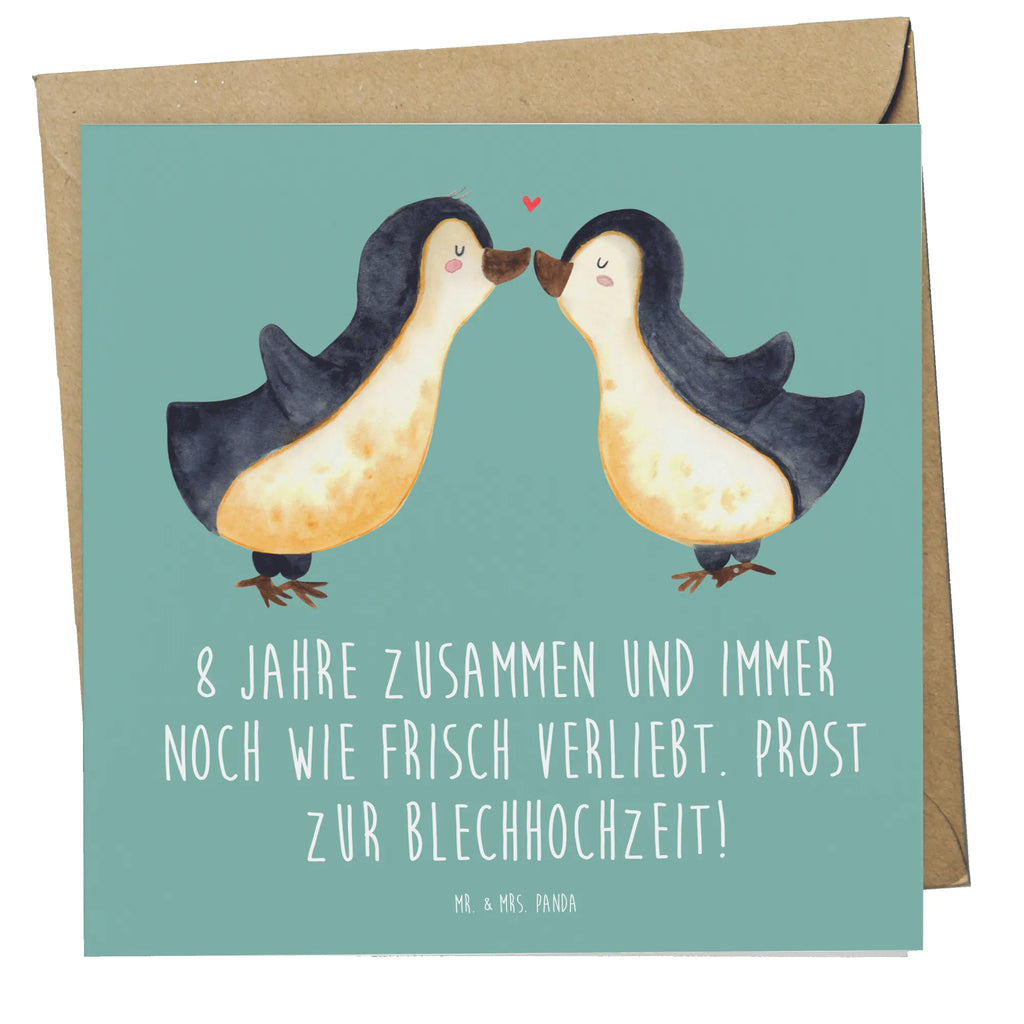 Deluxe Card 8 Jahre zusammen und immer noch wie frisch verliebt. Prost zur Blechhochzeit! Grußkarte, Karte, Hochzeitskarte, Geburtstagskarte, Hochwertige Klappkarte, Hochwertige Grußkarte, Glückwunschkarte, Klappkarte, Einladungskarte, Hochzeit, Hochzeitsgeschenk, Ehe, Hochzeitsfeier, Trauung, Trauungsgeschenk, Verlobungsfeier, Verlobungsgeschenk, Hochzeitsgeschenkideen, Hochzeitsgeschenke für Brautpaar