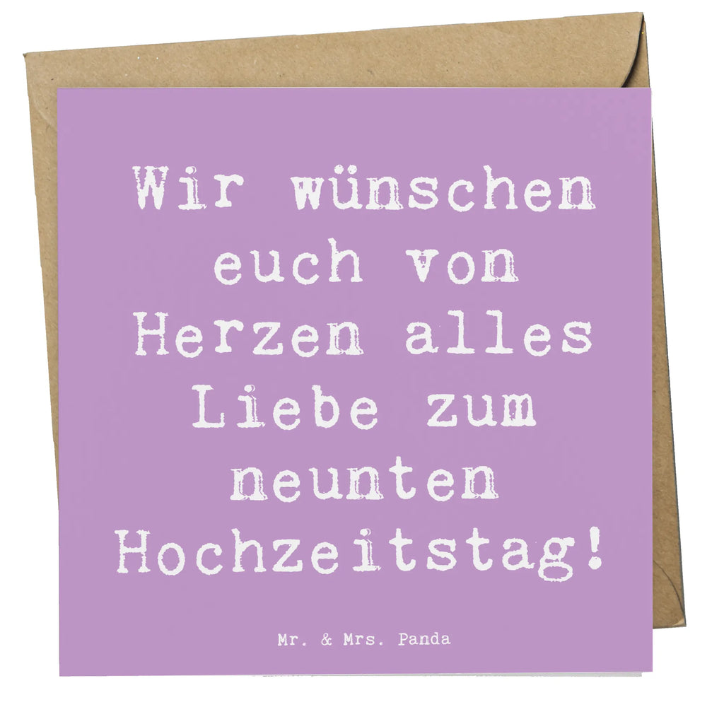 Deluxe Card Saying Wir wünschen euch von Herzen alles Liebe zum neunten Hochzeitstag! Hochwertige Klappkarte, Hochwertige Grußkarte, Einladungskarte, Grußkarte, Glückwunschkarte, Karte, Geburtstagskarte, Hochzeitskarte, Klappkarte, Hochzeit, Hochzeitsgeschenk, Ehe, Hochzeitsfeier, Trauung, Trauungsgeschenk, Verlobungsfeier, Verlobungsgeschenk, Hochzeitsgeschenkideen, Hochzeitsgeschenke für Brautpaar