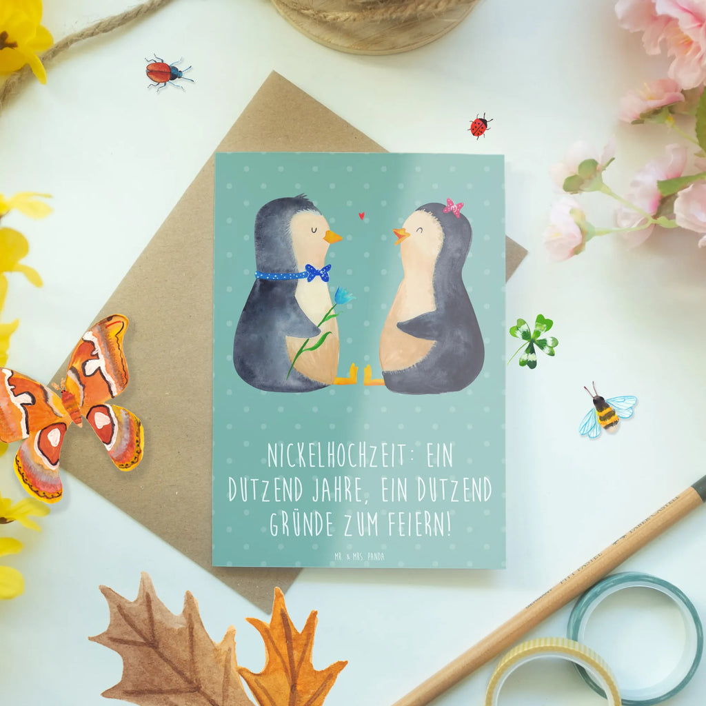 Greetings card Nickelhochzeit: Ein Dutzend Jahre, ein Dutzend Gründe zum Feiern! Hochzeitskarte, Glückwunschkarte, Grußkarte, Ansichtskarten, Klappkarte, Einladungskarte, Geburtstagskarte, Karte, Hochzeit, Hochzeitsgeschenk, Ehe, Hochzeitsfeier, Trauung, Trauungsgeschenk, Verlobungsfeier, Verlobungsgeschenk, Hochzeitsgeschenkideen, Hochzeitsgeschenke für Brautpaar