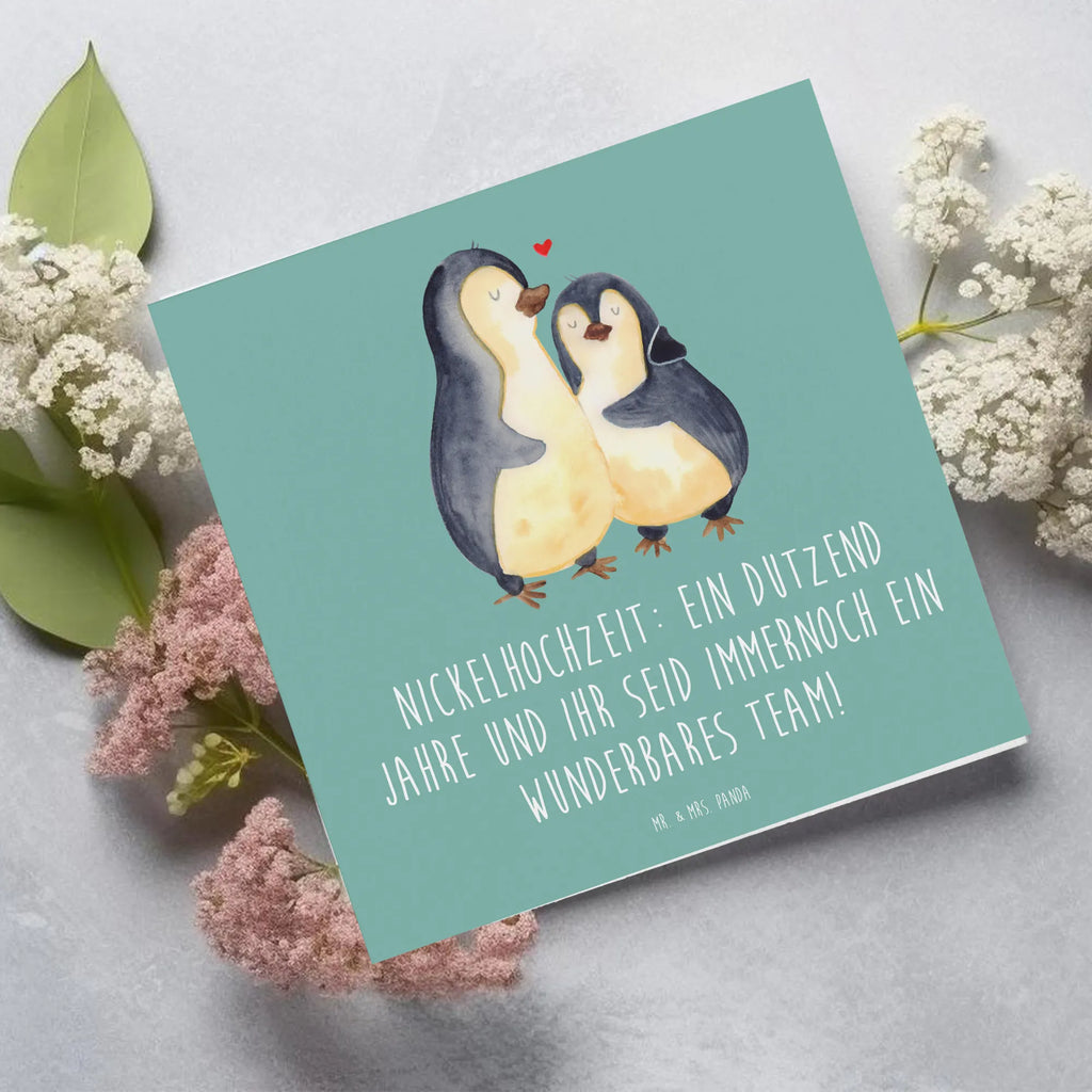 Deluxe Card Nickelhochzeit: Ein Dutzend Jahre und ihr seid immernoch ein wunderbares Team! Hochzeitskarte, Karte, Glückwunschkarte, Hochwertige Grußkarte, Klappkarte, Grußkarte, Hochwertige Klappkarte, Geburtstagskarte, Einladungskarte, Hochzeit, Hochzeitsgeschenk, Ehe, Hochzeitsfeier, Trauung, Trauungsgeschenk, Verlobungsfeier, Verlobungsgeschenk, Hochzeitsgeschenkideen, Hochzeitsgeschenke für Brautpaar