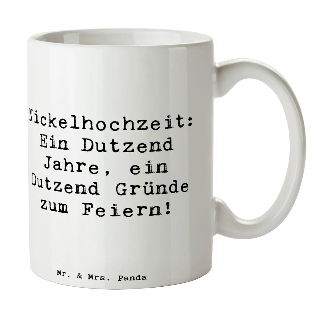 Mug Saying Nickelhochzeit: Ein Dutzend Jahre, ein Dutzend Gründe zum Feiern! Bürotasse, Tasse mit Zitaten, Teetasse, Keramiktasse, Tasse, Tasse mit Motiven, Geschenktasse, Porzellantasse, Kaffeetasse, Hochzeit, Hochzeitsgeschenk, Ehe, Hochzeitsfeier, Trauung, Trauungsgeschenk, Hochzeitskarte, Verlobungsfeier, Verlobungsgeschenk, Hochzeitsgeschenkideen, Hochzeitsgeschenke für Brautpaar