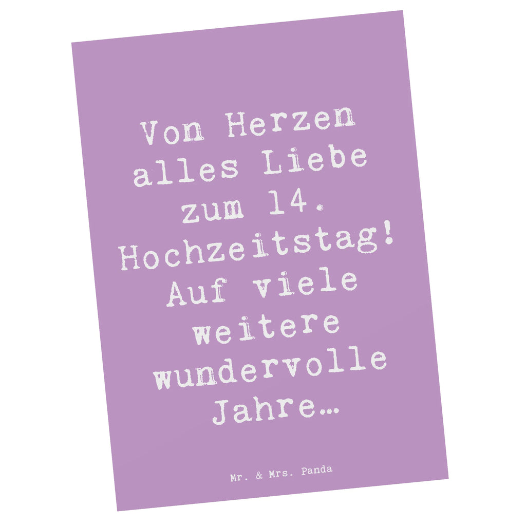 Postcard Saying Von Herzen alles Liebe zum 14. Hochzeitstag! Auf viele weitere wundervolle Jahre… Karte, Ansichtskarten, Einladung, Einladungskarten Geburtstag, Postkarte, Einladung Geburtstag, Grußkarte, Geschenkkarte, Dankeskarte, Geburtstagskarte, Einladungskarte, Ansichtskarte, Hochzeit, Hochzeitsgeschenk, Ehe, Hochzeitsfeier, Trauung, Trauungsgeschenk, Hochzeitskarte, Verlobungsfeier, Verlobungsgeschenk, Hochzeitsgeschenkideen, Hochzeitsgeschenke für Brautpaar
