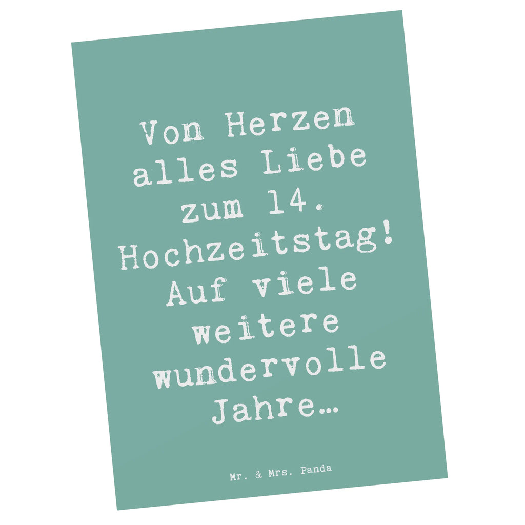 Postcard Saying Von Herzen alles Liebe zum 14. Hochzeitstag! Auf viele weitere wundervolle Jahre… Karte, Ansichtskarten, Einladung, Einladungskarten Geburtstag, Postkarte, Einladung Geburtstag, Grußkarte, Geschenkkarte, Dankeskarte, Geburtstagskarte, Einladungskarte, Ansichtskarte, Hochzeit, Hochzeitsgeschenk, Ehe, Hochzeitsfeier, Trauung, Trauungsgeschenk, Hochzeitskarte, Verlobungsfeier, Verlobungsgeschenk, Hochzeitsgeschenkideen, Hochzeitsgeschenke für Brautpaar