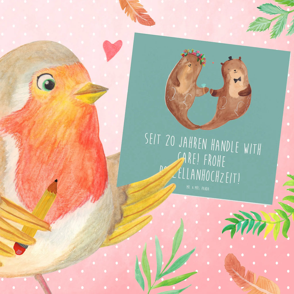 Deluxe Card Seit 20 Jahren handle with care! Frohe Porzellanhochzeit! Klappkarte, Hochzeitskarte, Hochwertige Grußkarte, Hochwertige Klappkarte, Grußkarte, Glückwunschkarte, Geburtstagskarte, Karte, Einladungskarte, Hochzeit, Hochzeitsgeschenk, Ehe, Hochzeitsfeier, Trauung, Trauungsgeschenk, Verlobungsfeier, Verlobungsgeschenk, Hochzeitsgeschenkideen, Hochzeitsgeschenke für Brautpaar