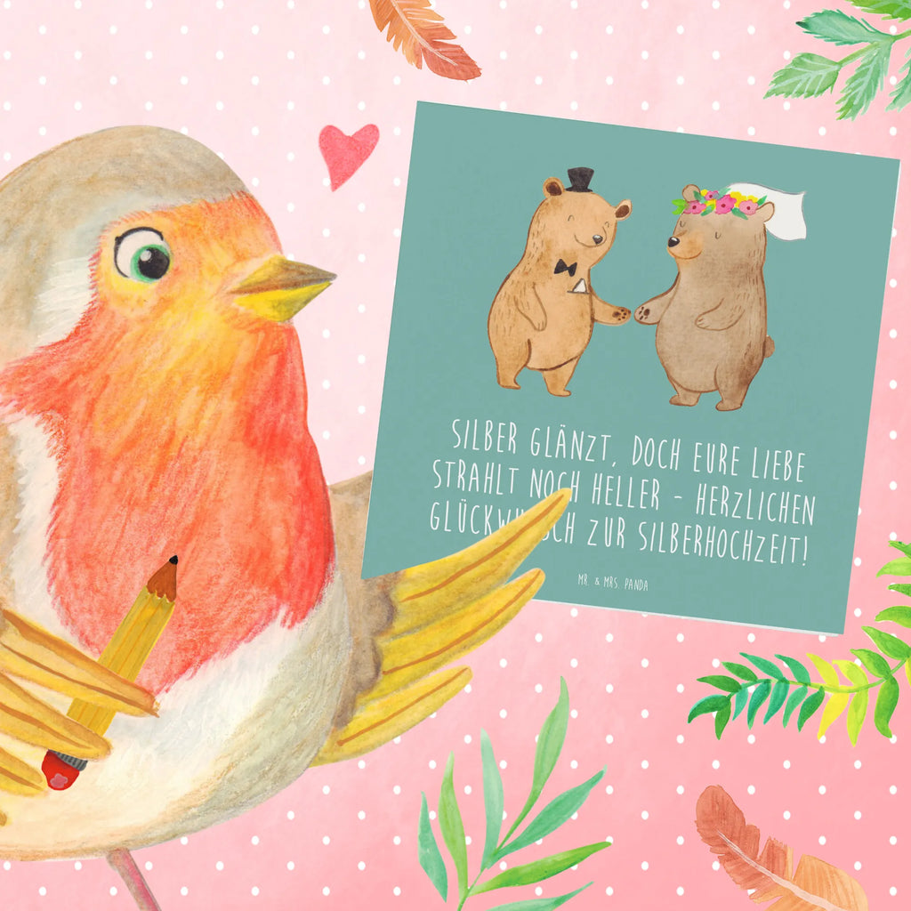 Deluxe Card Silber glänzt, doch eure Liebe strahlt noch heller - Herzlichen Glückwunsch zur Silberhochzeit! Einladungskarte, Hochwertige Klappkarte, Glückwunschkarte, Karte, Hochzeitskarte, Hochwertige Grußkarte, Klappkarte, Grußkarte, Geburtstagskarte, Hochzeit, Hochzeitsgeschenk, Ehe, Hochzeitsfeier, Trauung, Trauungsgeschenk, Verlobungsfeier, Verlobungsgeschenk, Hochzeitsgeschenkideen, Hochzeitsgeschenke für Brautpaar