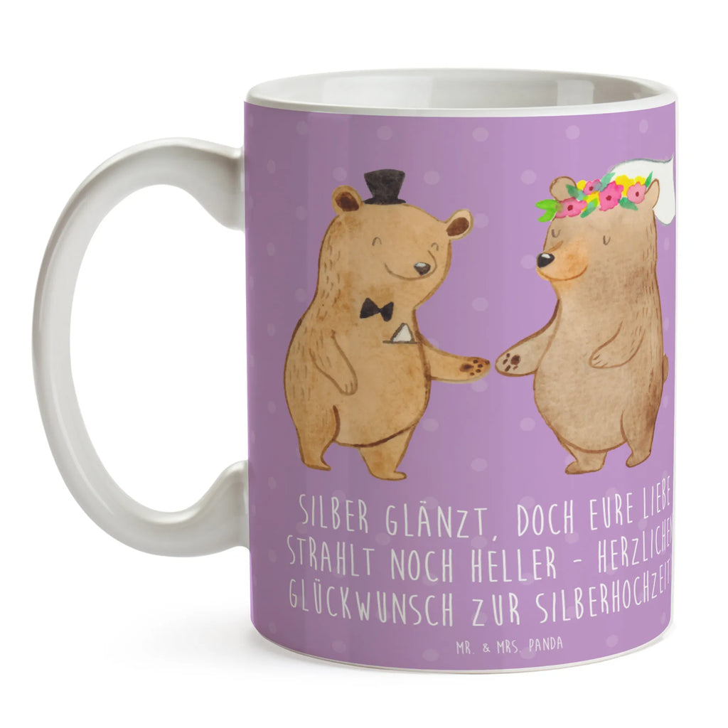 Mug Silber glänzt, doch eure Liebe strahlt noch heller - Herzlichen Glückwunsch zur Silberhochzeit! Geschenktasse, Bürotasse, Keramiktasse, Tasse mit Zitaten, Tasse, Teetasse, Kaffeetasse, Porzellantasse, Tasse mit Motiven, Hochzeit, Hochzeitsgeschenk, Ehe, Hochzeitsfeier, Trauung, Trauungsgeschenk, Hochzeitskarte, Verlobungsfeier, Verlobungsgeschenk, Hochzeitsgeschenkideen, Hochzeitsgeschenke für Brautpaar