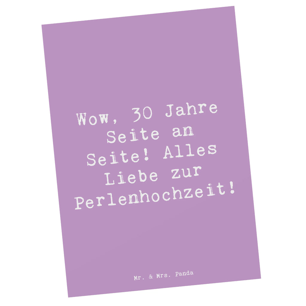 Postcard Saying Wow, 30 Jahre Seite an Seite! Alles Liebe zur Perlenhochzeit! Postkarte, Karte, Geschenkkarte, Grußkarte, Einladung, Ansichtskarte, Geburtstagskarte, Einladungskarte, Dankeskarte, Ansichtskarten, Einladung Geburtstag, Einladungskarten Geburtstag, Hochzeit, Hochzeitsgeschenk, Ehe, Hochzeitsfeier, Trauung, Trauungsgeschenk, Hochzeitskarte, Verlobungsfeier, Verlobungsgeschenk, Hochzeitsgeschenkideen, Hochzeitsgeschenke für Brautpaar