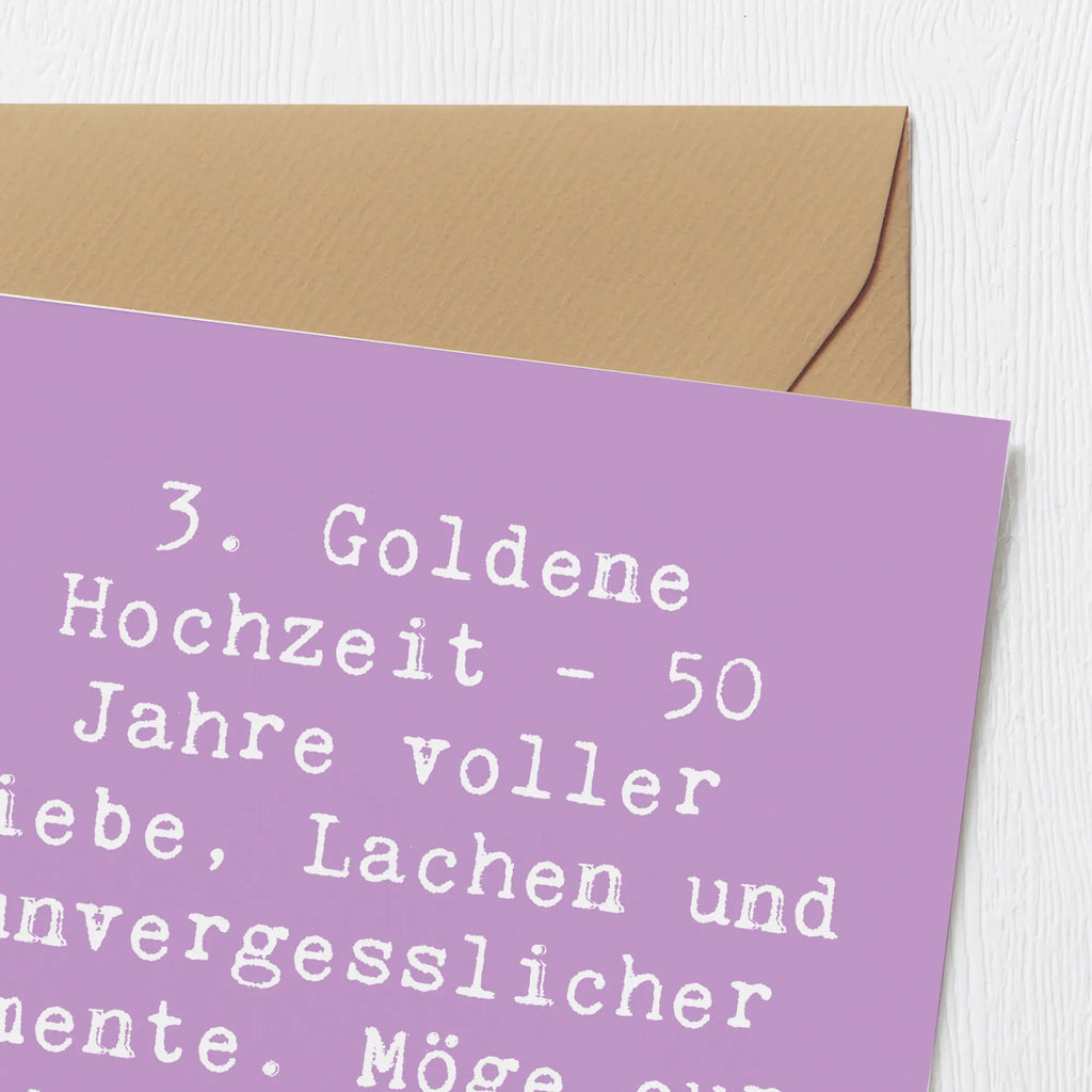 Deluxe Karte Spruch 50. Hochzeitstag Hochwertige Klappkarte, Karte, Klappkarte, Grußkarte, Glückwunschkarte, Einladungskarte, Geburtstagskarte, Hochwertige Grußkarte, Hochzeitskarte, Hochzeit, Hochzeitsgeschenk, Ehe, Hochzeitsfeier, Trauung, Trauungsgeschenk, Verlobungsfeier, Verlobungsgeschenk, Hochzeitsgeschenkideen, Hochzeitsgeschenke für Brautpaar