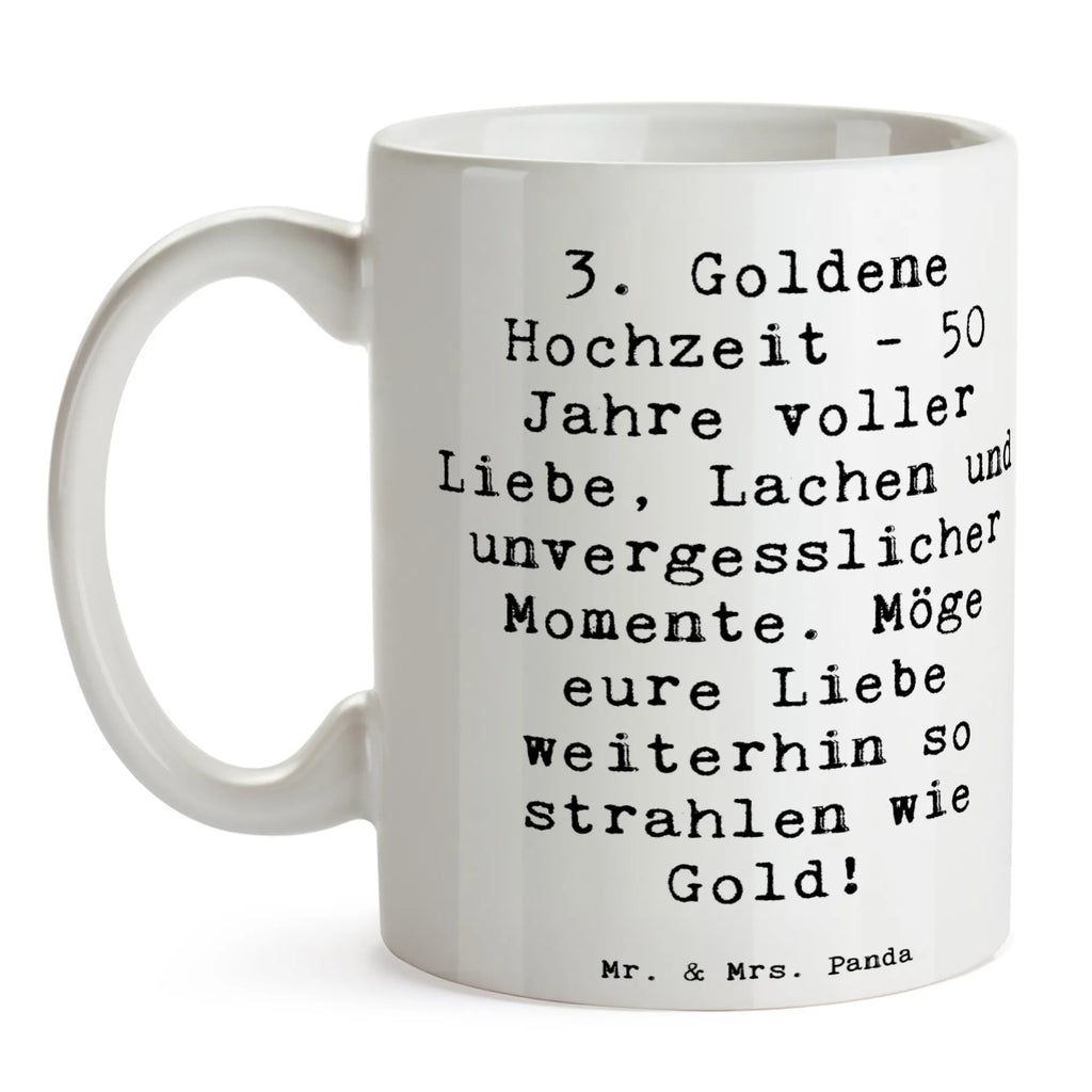 Tasse Spruch 50. Hochzeitstag Bürotasse, Teetasse, Porzellantasse, Tasse mit Motiven, Geschenktasse, Tasse, Kaffeetasse, Keramiktasse, Tasse mit Zitaten, Hochzeit, Hochzeitsgeschenk, Ehe, Hochzeitsfeier, Trauung, Trauungsgeschenk, Hochzeitskarte, Verlobungsfeier, Verlobungsgeschenk, Hochzeitsgeschenkideen, Hochzeitsgeschenke für Brautpaar