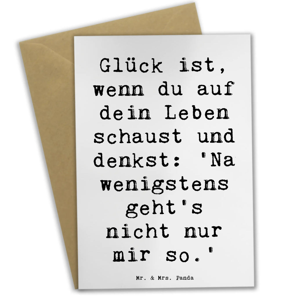 Grußkarte Spruch Glück Gemeinsam Ansichtskarten, Einladungskarte, Glückwunschkarte, Hochzeitskarte, Klappkarte, Geburtstagskarte, Grußkarte, Karte
