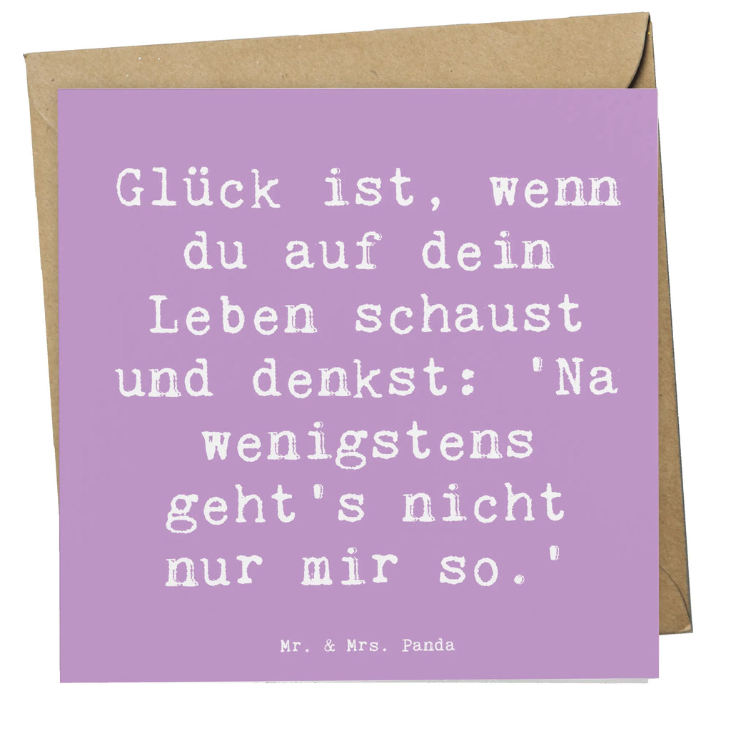 Deluxe Karte Spruch Glück Gemeinsam Klappkarte, Karte, Hochzeitskarte, Hochwertige Grußkarte, Glückwunschkarte, Einladungskarte, Hochwertige Klappkarte, Geburtstagskarte, Grußkarte