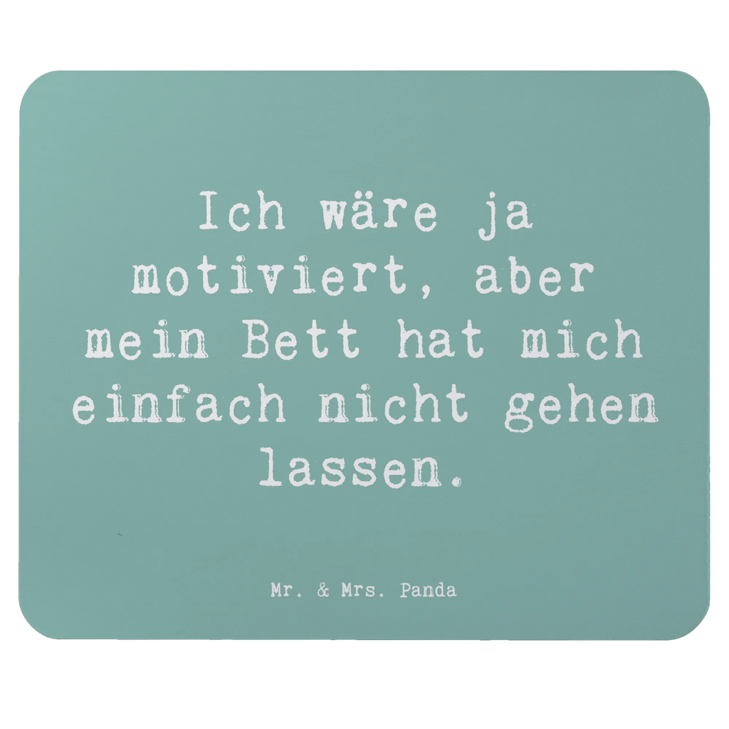 Mouse mat Saying Ich wäre ja motiviert, aber mein Bett hat mich einfach nicht gehen lassen. Mauspad Büro, Einzigartiges Mauspad, Computer zubehör, Mauspad, Arbeitszimmer, PC Zubehör, Mousepad, Mausunterlage, Büroausstattung, Designer Mauspad