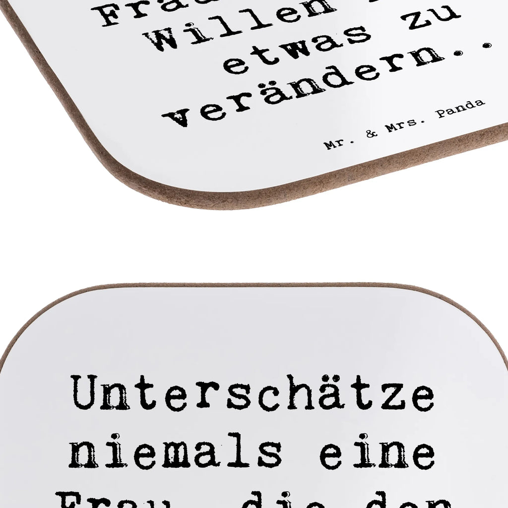 Square coaster Saying Unterschätze niemals eine Frau, die den Willen hat, etwas zu verändern.... Untersetzer aus Holz, Untersetzer für Gläser, Untersetzer Holz, Getränkeuntersetzer, Glasuntersetzer, Bierdeckel, Untersetzer Gläser, Untersetzer, Korkuntersetzer, Untersetzer Design, Tassen Untersetzer, Holzuntersetzer