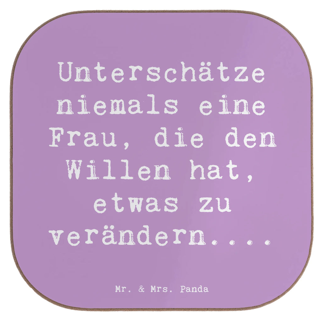 Square coaster Saying Unterschätze niemals eine Frau, die den Willen hat, etwas zu verändern.... Untersetzer aus Holz, Untersetzer für Gläser, Untersetzer Holz, Getränkeuntersetzer, Glasuntersetzer, Bierdeckel, Untersetzer Gläser, Untersetzer, Korkuntersetzer, Untersetzer Design, Tassen Untersetzer, Holzuntersetzer