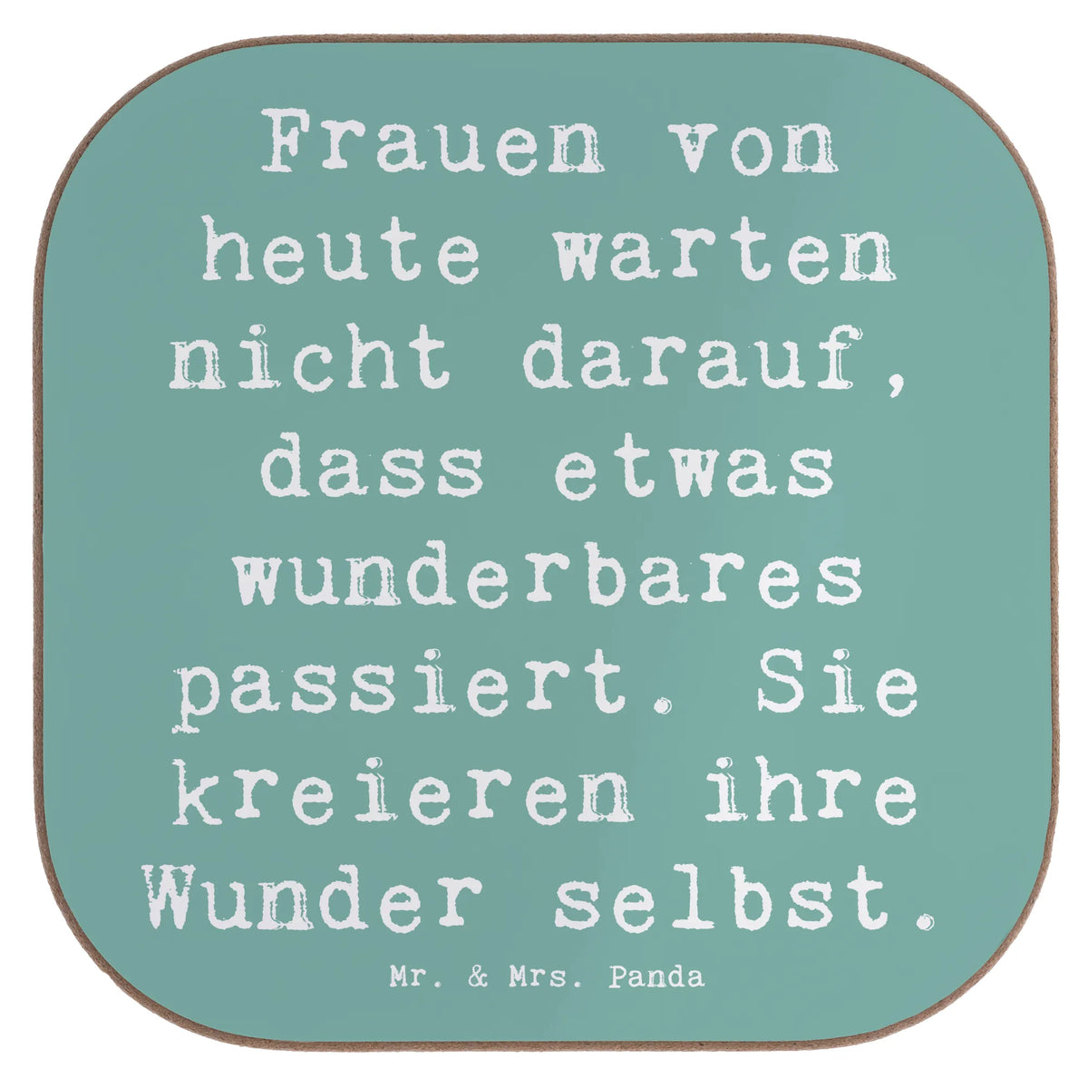 Untersetzer Spruch Hoffnung schaffen