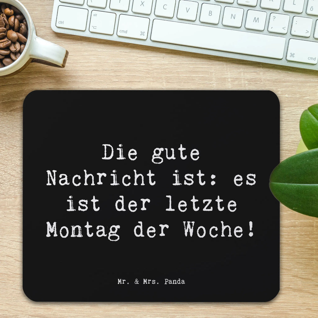Mauspad Spruch Hoffnung Montag Mausunterlage, Mauspad Büro, Mousepad, Büroausstattung, Mauspad, PC Zubehör, Computer zubehör, Designer Mauspad, Einzigartiges Mauspad, Arbeitszimmer