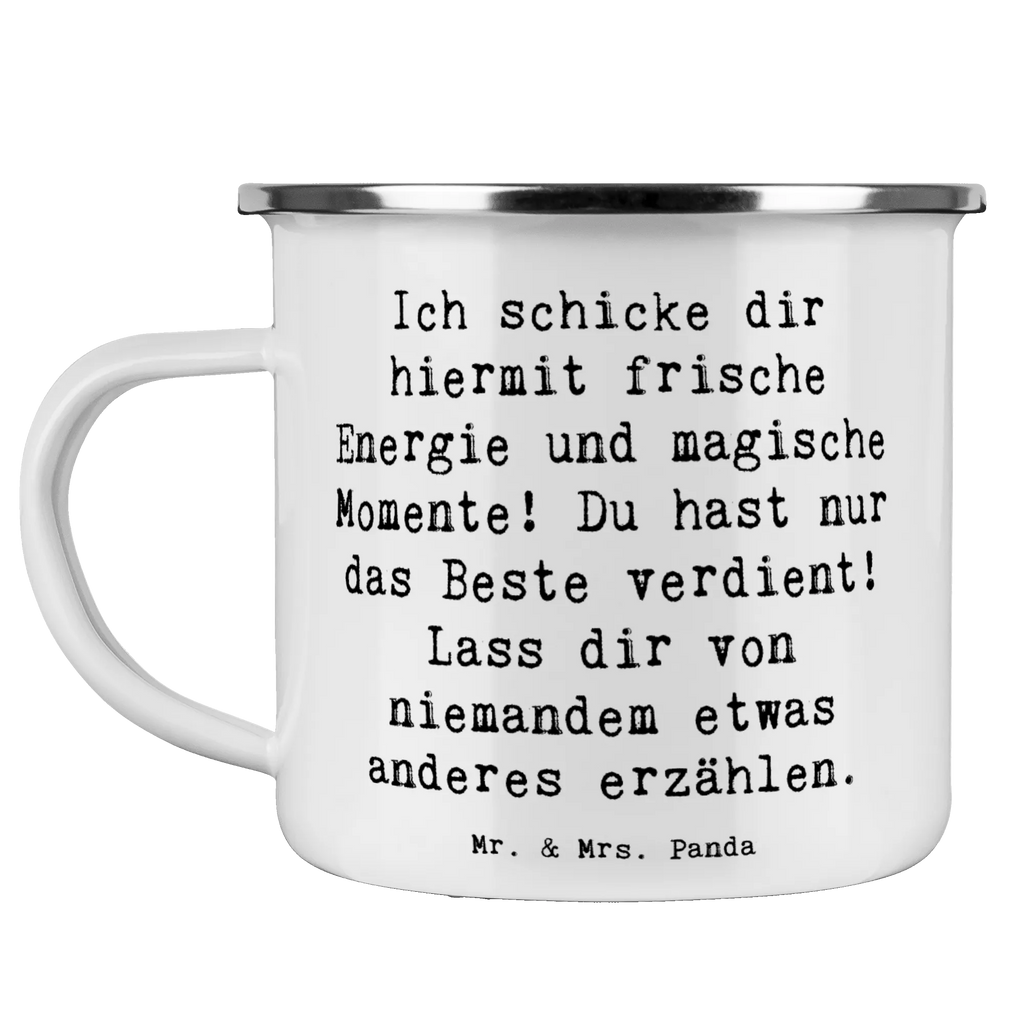 Enamel camping mug Saying Ich schicke dir hiermit frische Energie und magische Momente! Du hast nur das Beste verdient! Lass dir von niemandem etwas anderes erzählen. Campingtassen, Emaille Trinkbecher, Kaffee Blechtasse, Emaille Tasse Camping, Metalltasse, Camping Becher Edelstahl, Emaille Campingbecher, Tasse Camping, Outdoor Tasse, Outdoor Becher, Emaille Tasse, Camping Tasse Metall, Camping Becher, Campingtasse, Campingbecher, Emaille Becher, Trinkbecher, Edelstahl Trinkbecher, Metall Tasse, Blechtassen, Camping Tassen, Blechtasse, Camping Tasse Emaille, Emaille Tassen, Tasse Emaille, Metalltasse für Camping, Camping Tassen Emaille, Emailletasse, Blechtasse Outdoor, Emaille Becher Camping