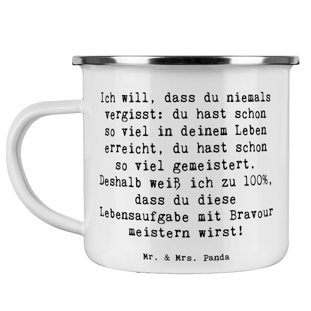 Camping Emaille Tasse Spruch Trost Erinnerungen wandertasse, blechbecher, Tasse Emaille, Outdoor Becher, Teetasse, Outdoor Tasse, outdoortasse, Campingtasse, emaillebecher, Emailletasse, Pott, Teebecher, metallbecher, Reisebecher, Campingbecher, Kaffeepott, Emaille Tasse, Emaille Becher, Blechtasse, wanderbecher, Haferl, Motivtasse, reisetasse, becher emaille, Dekoration, sprüche, zitate, spruch kollektion, inspiration, motivation, lebensweisheiten, geschenkideen, wanddeko, wohnaccessoires, sprüche sammlung, schöne sprüche, glück, liebe, freude, Lächeln, alltag verschönern, nachhaltige geschenke, Kreativ, Einzigartig, shopify, mr and mrs panda
