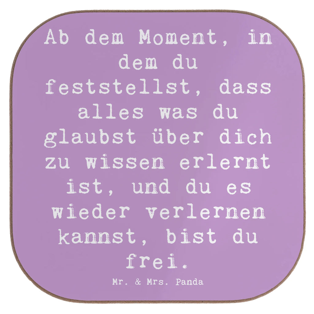 Square coaster Saying Ab dem Moment, in dem du feststellst, dass alles was du glaubst über dich zu wissen erlernt ist, und du es wieder verlernen kannst, bist du frei. Untersetzer Design, Untersetzer für Gläser, Untersetzer, Bierdeckel, Untersetzer Gläser, Glasuntersetzer, Holzuntersetzer, Tassen Untersetzer, Untersetzer aus Holz, Untersetzer Holz, Getränkeuntersetzer, Korkuntersetzer