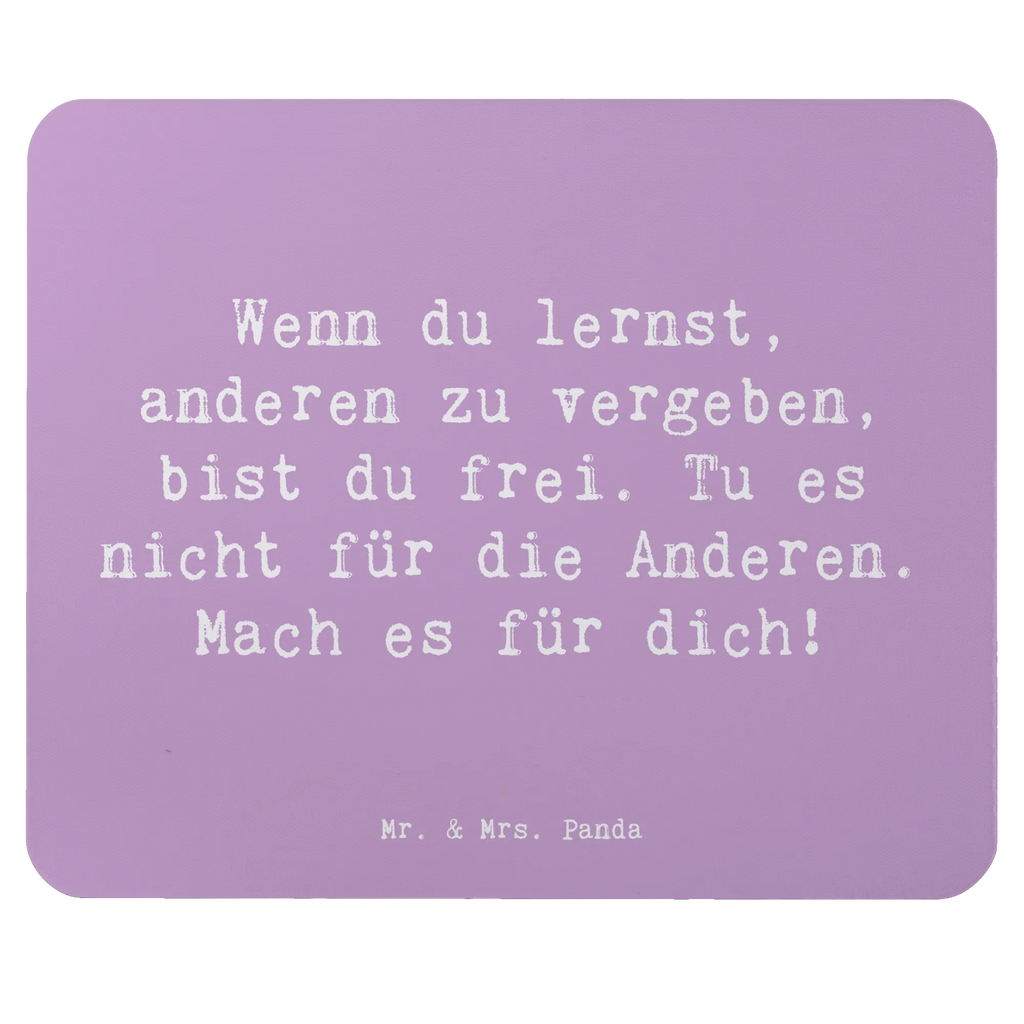 Mouse mat Saying Wenn du lernst, anderen zu vergeben, bist du frei. Tu es nicht für die Anderen. Mach es für dich! Büroausstattung, Einzigartiges Mauspad, Mousepad, Arbeitszimmer, PC Zubehör, Designer Mauspad, Mauspad Büro, Mauspad, Mausunterlage, Computer zubehör