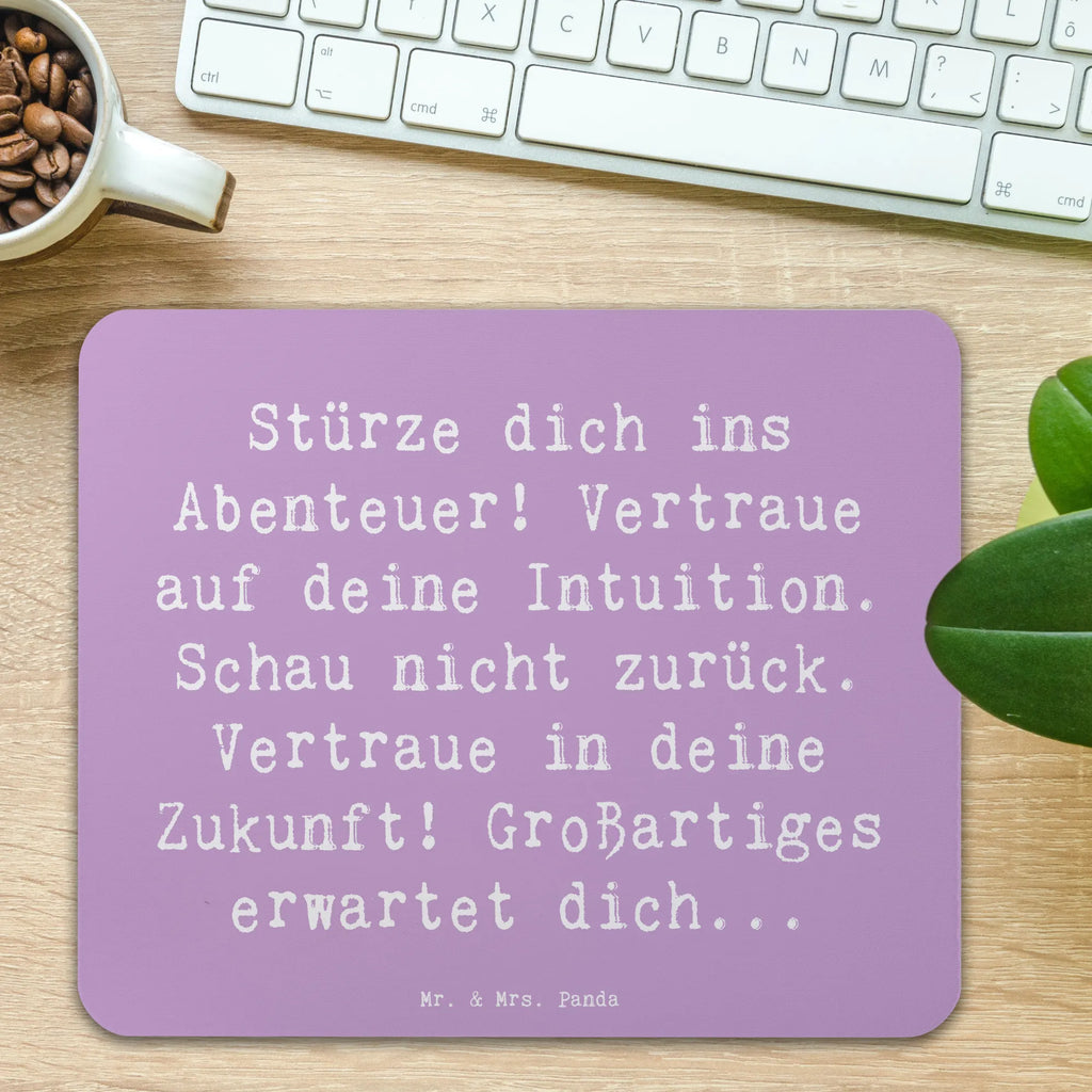 Mauspad Spruch Tapferkeit und Intuition Arbeitszimmer, Mauspad, Einzigartiges Mauspad, Computer zubehör, Mousepad, PC Zubehör, Büroausstattung, Designer Mauspad, Mauspad Büro, Mausunterlage