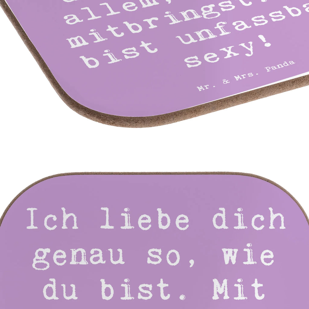 Square coaster Saying Ich liebe dich genau so, wie du bist. Mit allem, was du mitbringst. Du bist unfassbar sexy! Untersetzer für Gläser, Korkuntersetzer, Getränkeuntersetzer, Untersetzer, Bierdeckel, Holzuntersetzer, Untersetzer aus Holz, Tassen Untersetzer, Untersetzer Design, Glasuntersetzer, Untersetzer Holz, Untersetzer Gläser