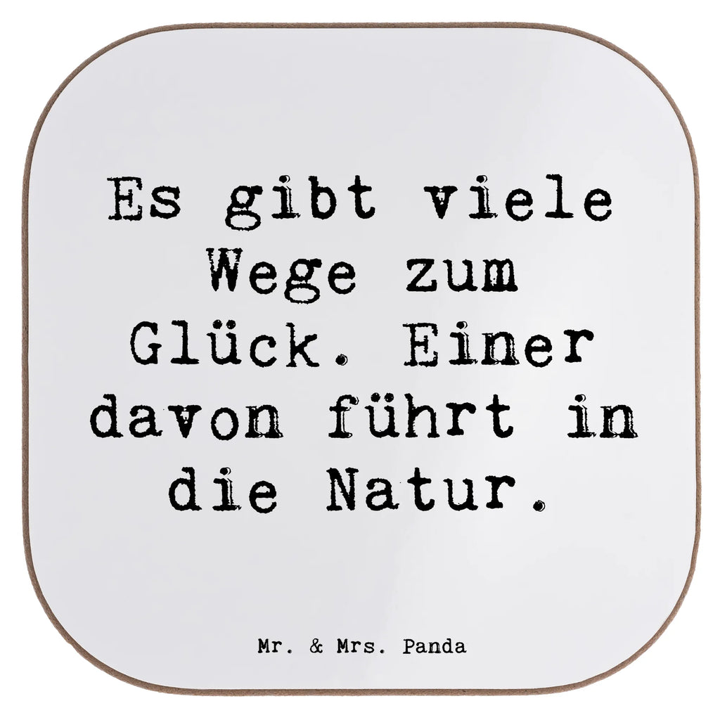 Square coaster Saying Es gibt viele Wege zum Glück. Einer davon führt in die Natur. Untersetzer, Untersetzer Holz, Bierdeckel, Untersetzer Gläser, Glasuntersetzer, Korkuntersetzer, Getränkeuntersetzer, Untersetzer für Gläser, Holzuntersetzer, Untersetzer aus Holz, Tassen Untersetzer, Untersetzer Design
