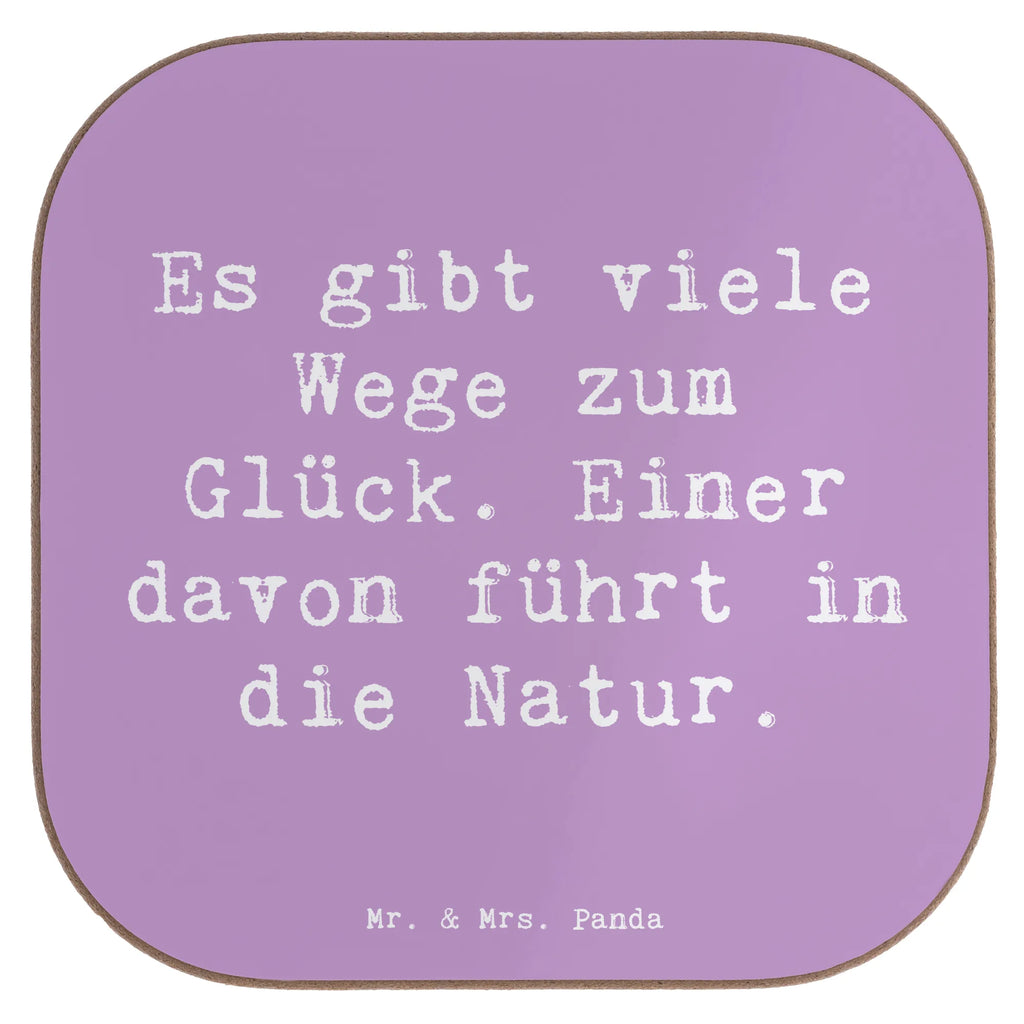 Square coaster Saying Es gibt viele Wege zum Glück. Einer davon führt in die Natur. Untersetzer, Untersetzer Holz, Bierdeckel, Untersetzer Gläser, Glasuntersetzer, Korkuntersetzer, Getränkeuntersetzer, Untersetzer für Gläser, Holzuntersetzer, Untersetzer aus Holz, Tassen Untersetzer, Untersetzer Design