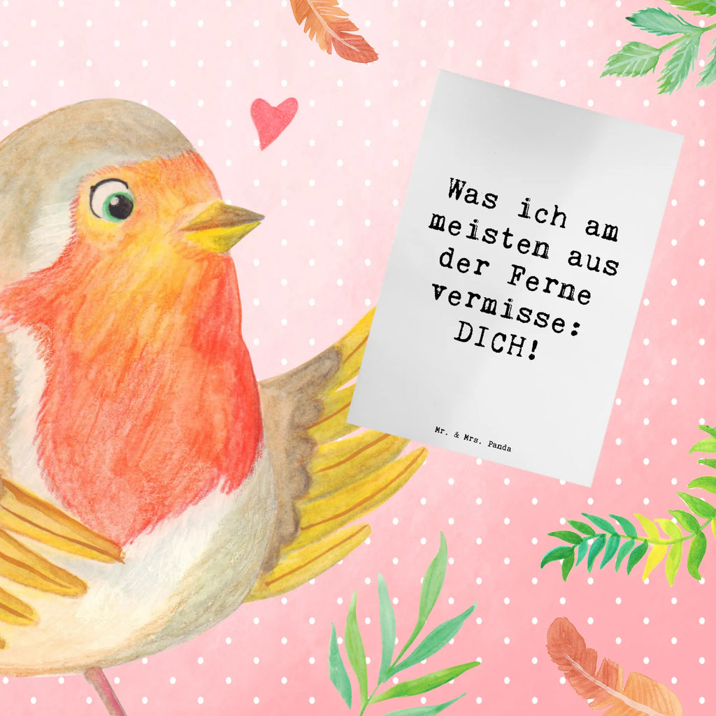 Greetings card Saying Was ich am meisten aus der Ferne vermisse: DICH! Hochzeitskarte, Klappkarte, Glückwunschkarte, Einladungskarte, Grußkarte, Ansichtskarten, Karte, Geburtstagskarte
