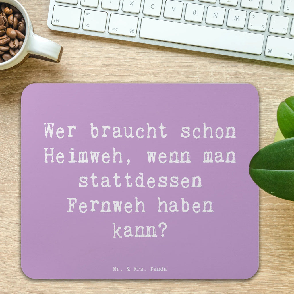Mauspad Spruch Heimweh oder Fernweh Mausunterlage, Mauspad Büro, Computer zubehör, Designer Mauspad, PC Zubehör, Büroausstattung, Arbeitszimmer, Mauspad, Einzigartiges Mauspad, Mousepad